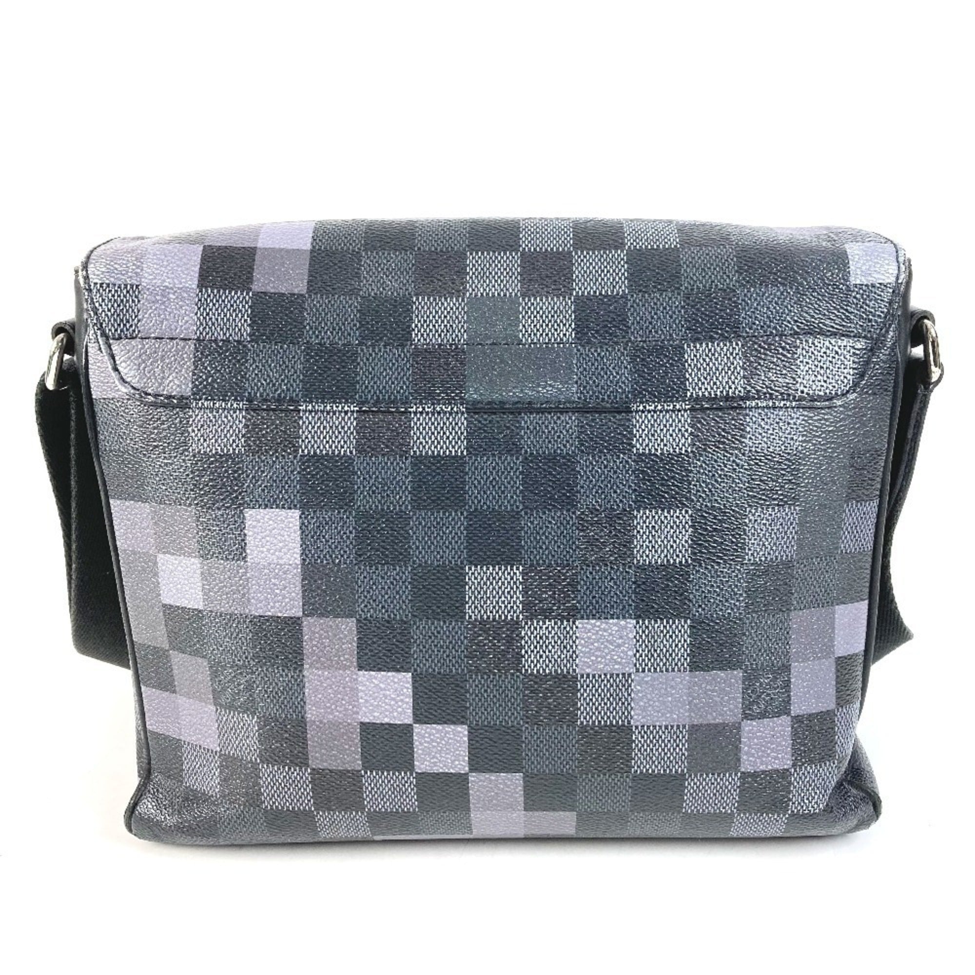 Louis Vuitton Black Damier Graphite Shoulder Bag (Pre-Owned)