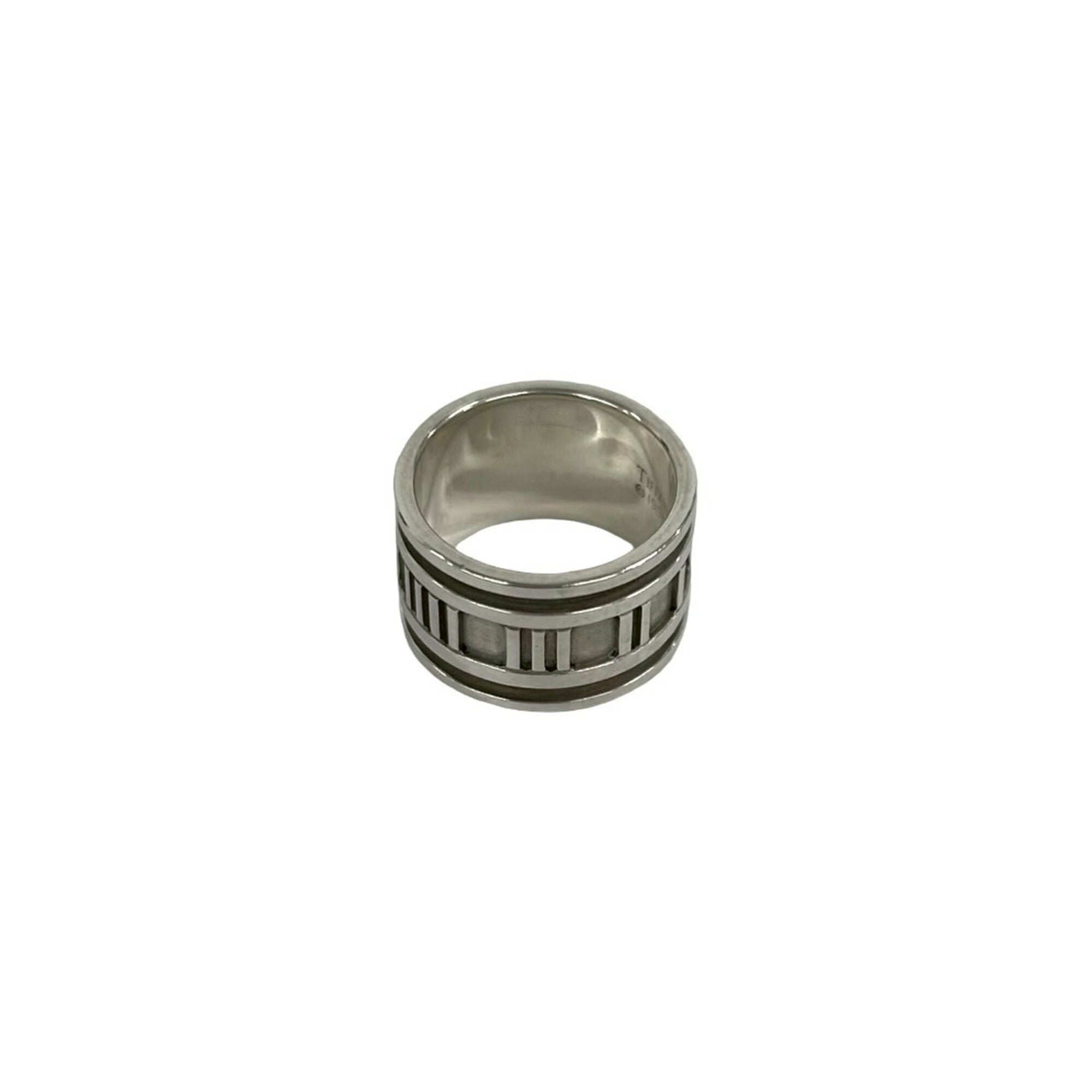 Tiffany Silver Silver 925 Band Ring (Pre-Owned)