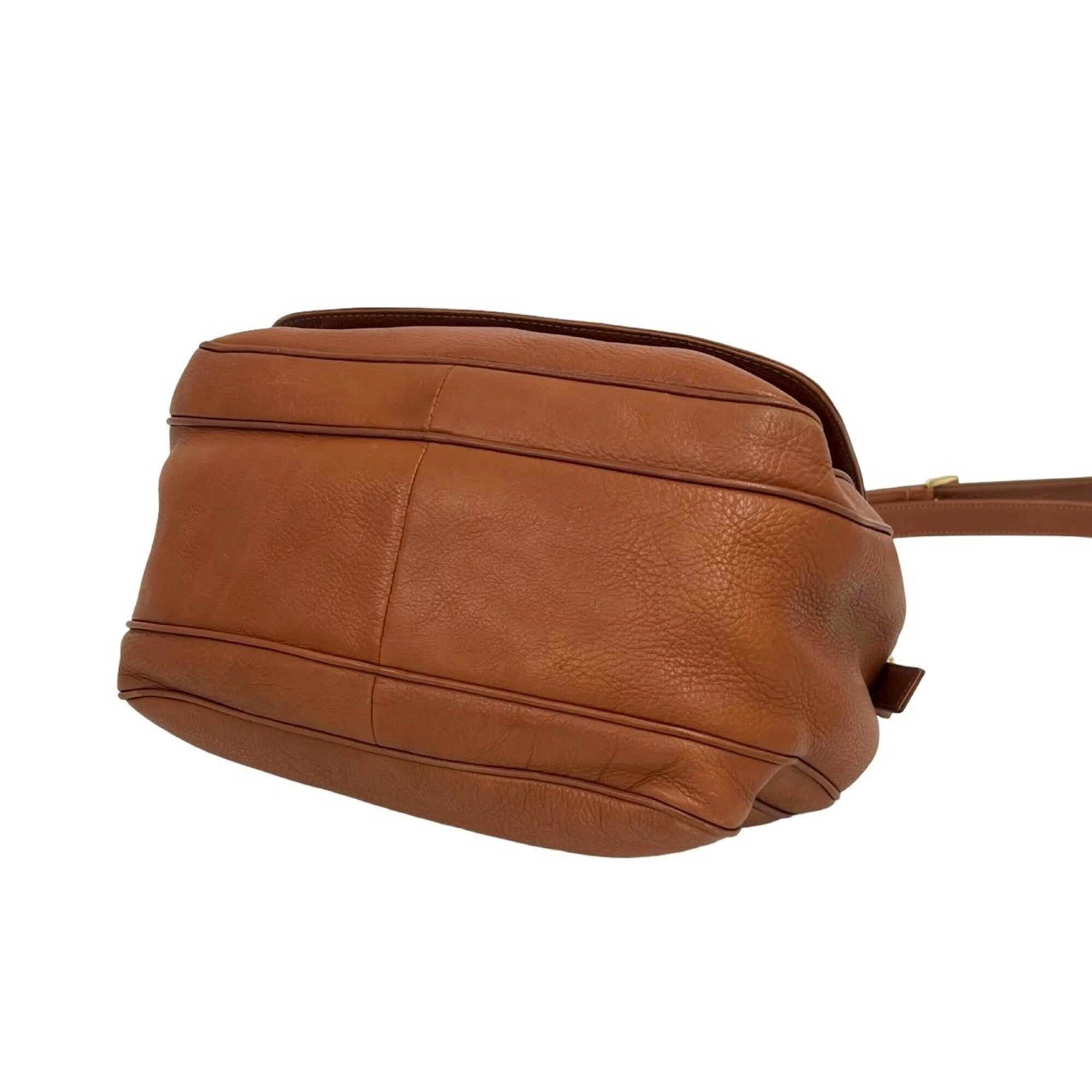 Loewe Brown Leather Pochette Shoulder Bag (Pre-Owned)