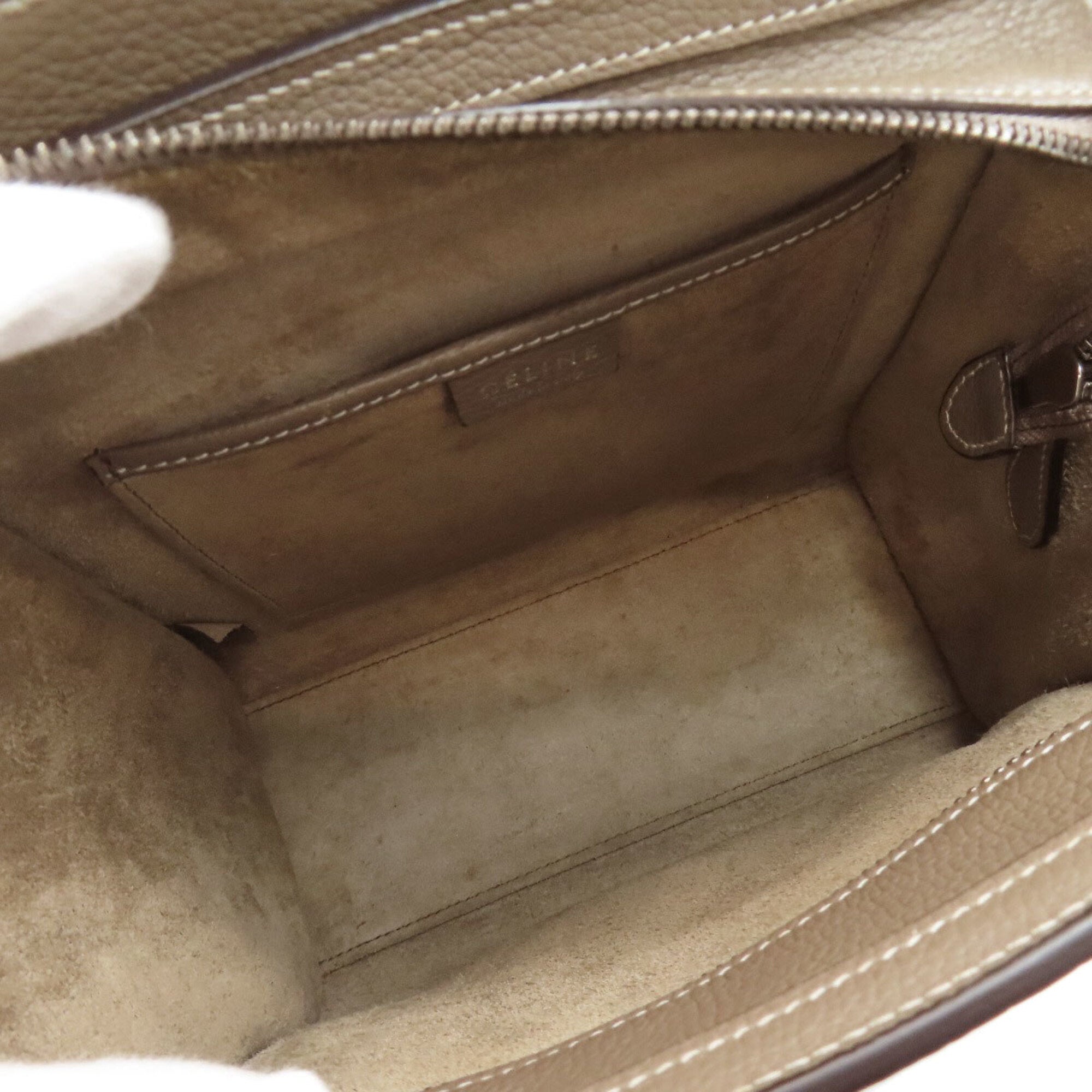 Celine Brown Leather Handbag (Pre-Owned)