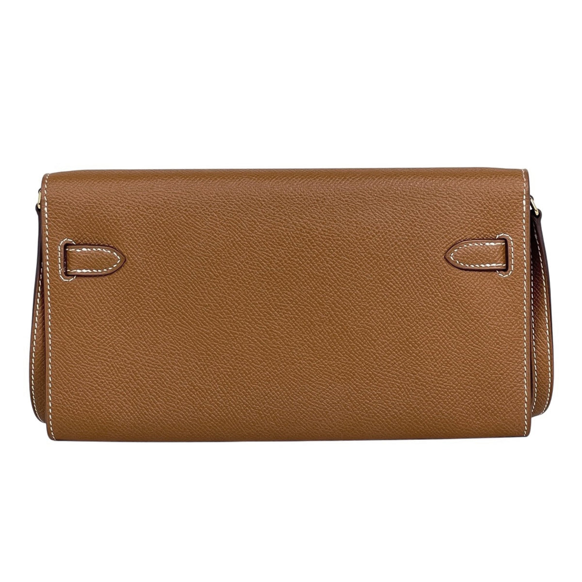 Hermes Gold Epsom Leather Leather Shoulder Bag (Pre-Owned)