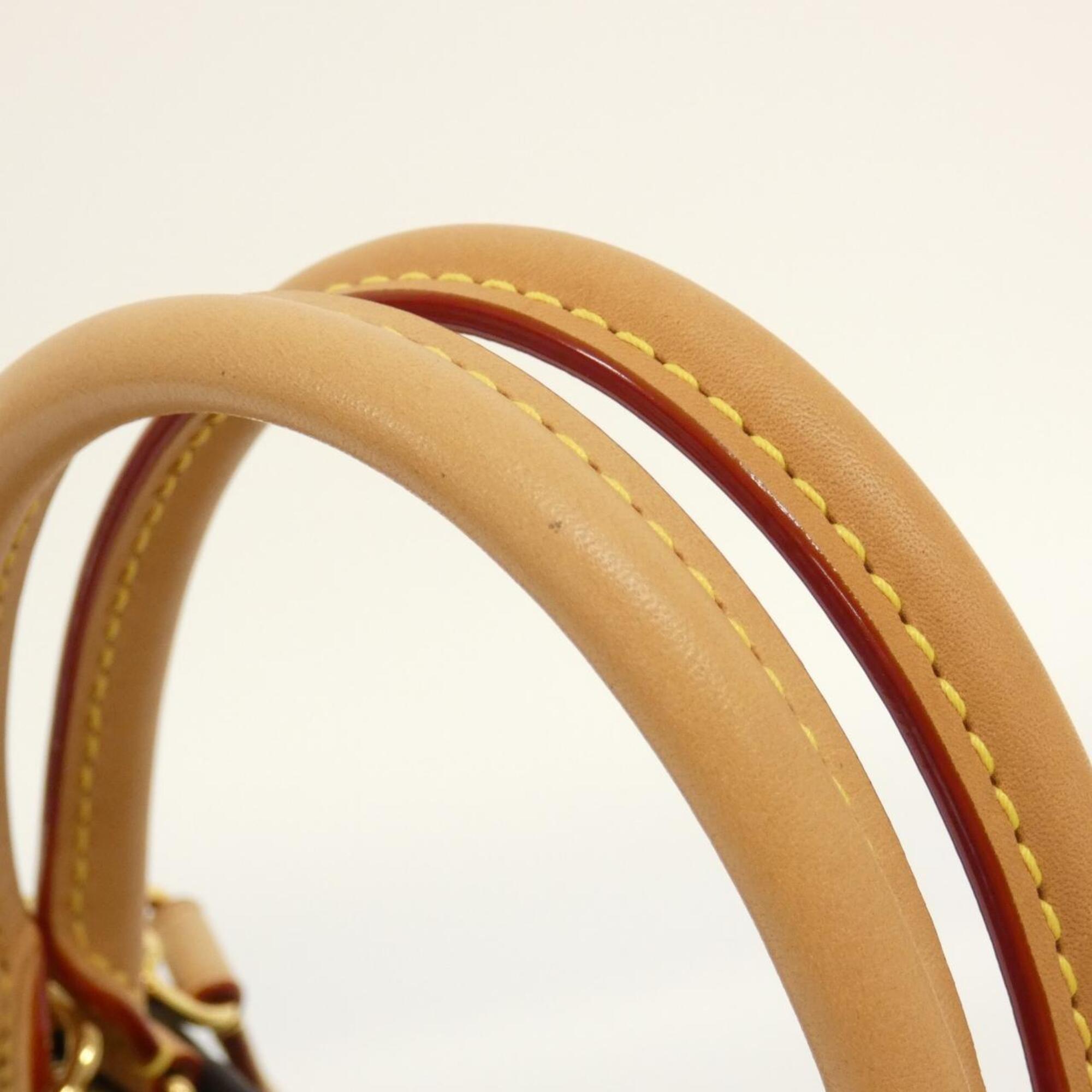 Louis Vuitton Marron Coated Canvas Handbag (Pre-Owned)