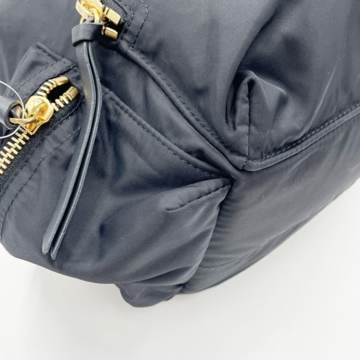 Burberry Black Brown Nylon Backpack (Pre-Owned)