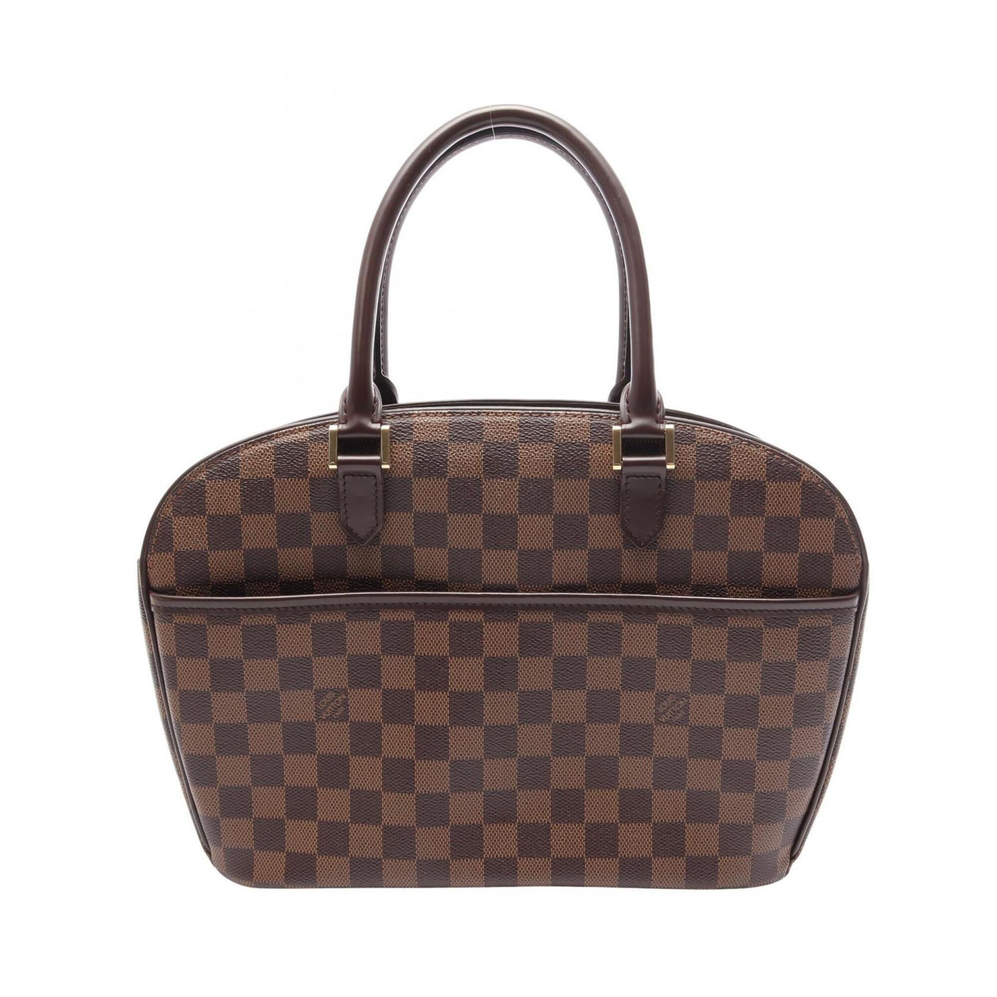 Louis Vuitton Brown Coated Canvas Pvc Leather Handbag (Pre-Owned)