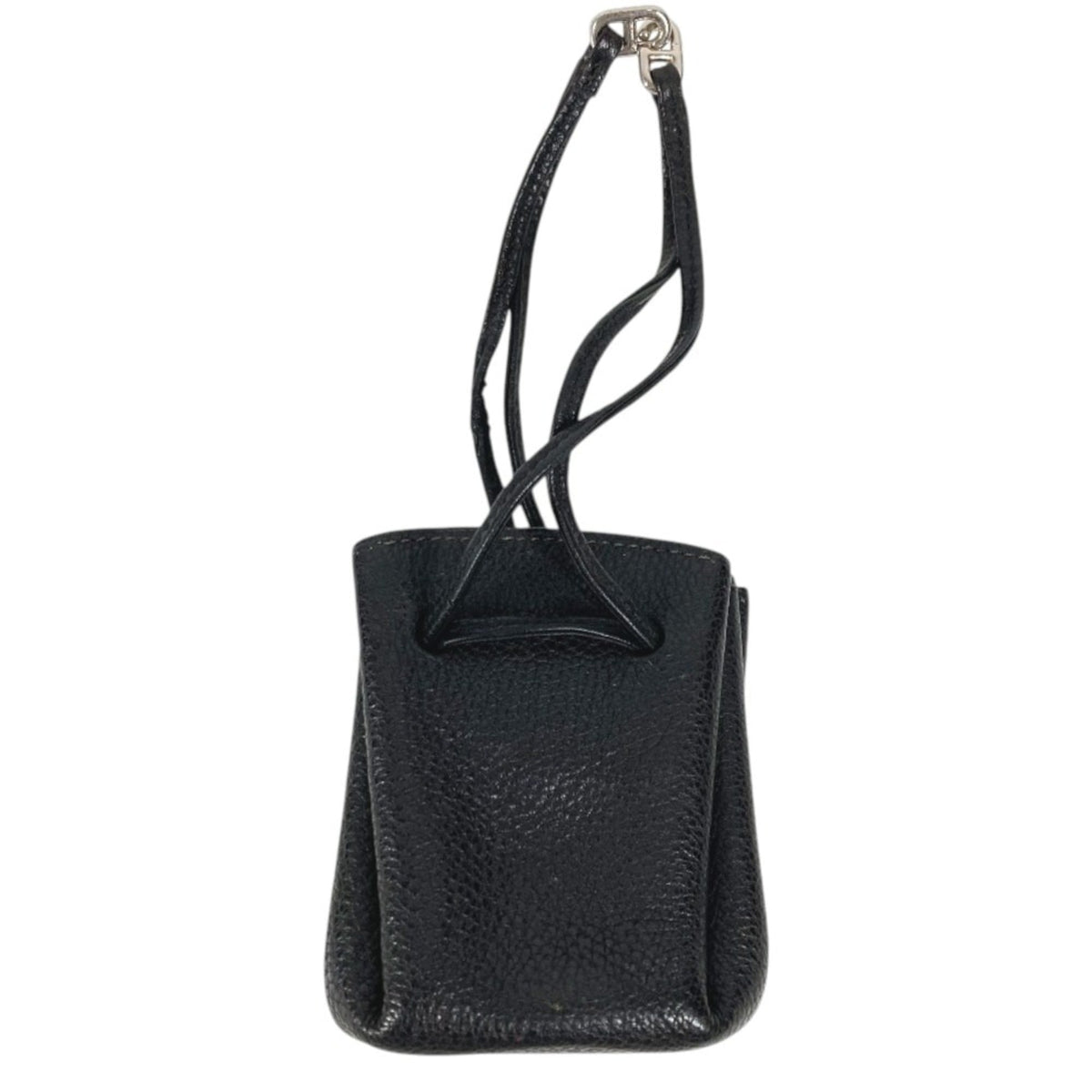 Hermes Black Leather Handbag Pouch (Pre-Owned)