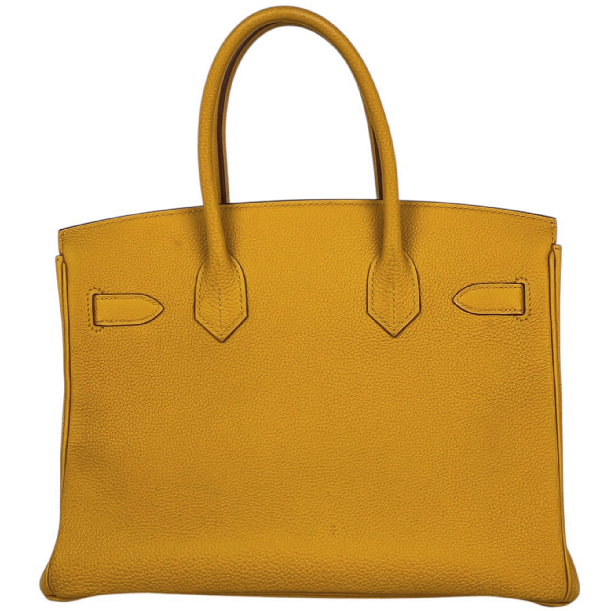 Hermes Birkin Yellow Togo Leather Handbag (Pre-Owned)