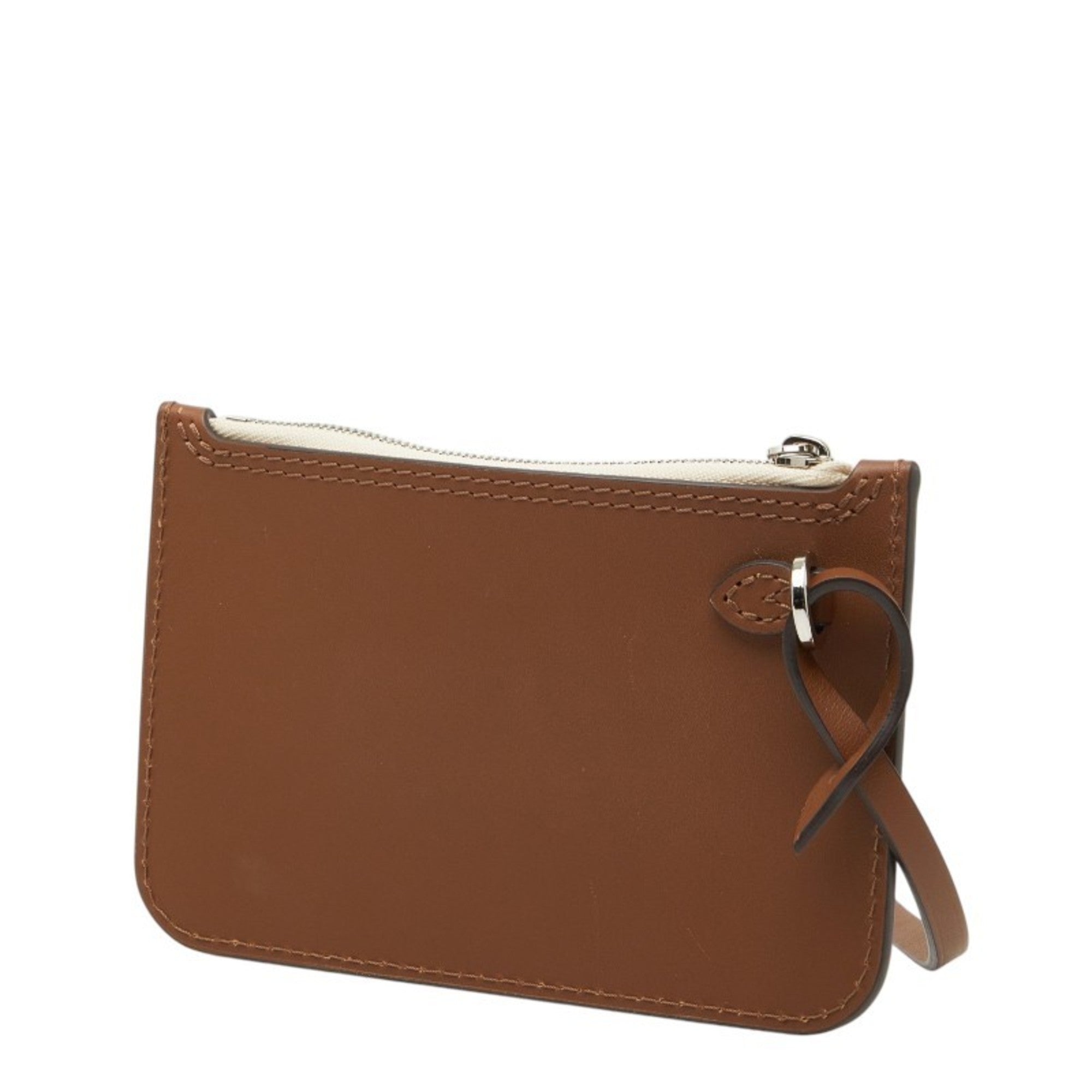 Louis Vuitton Brown Mahina Leather Leather Handbag Pouch (Pre-Owned)