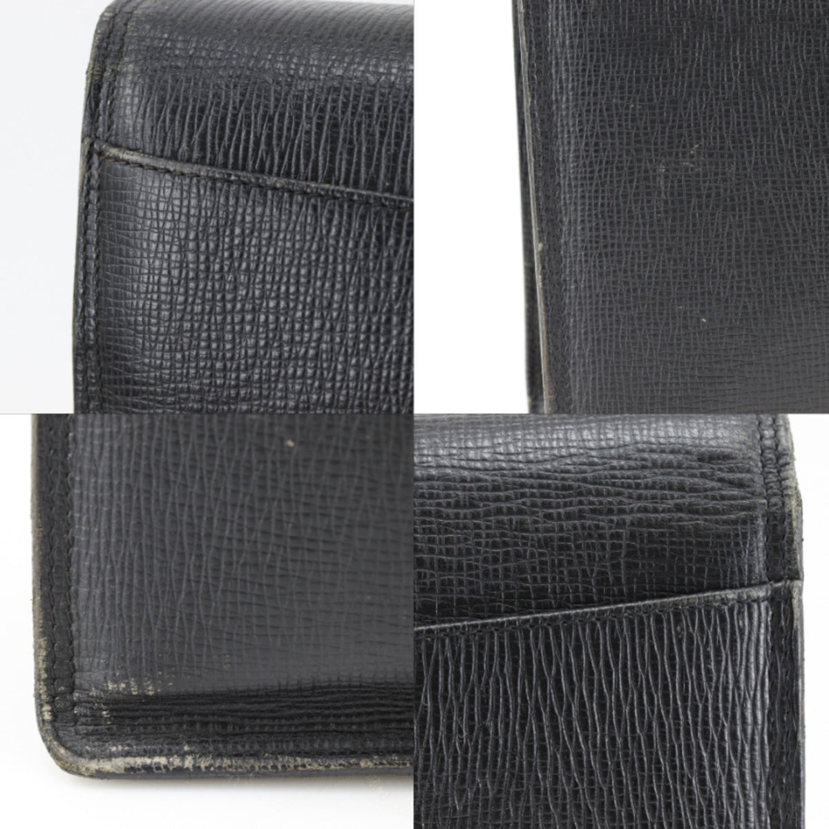 Bally Black Leather Briefcase (Pre-Owned)