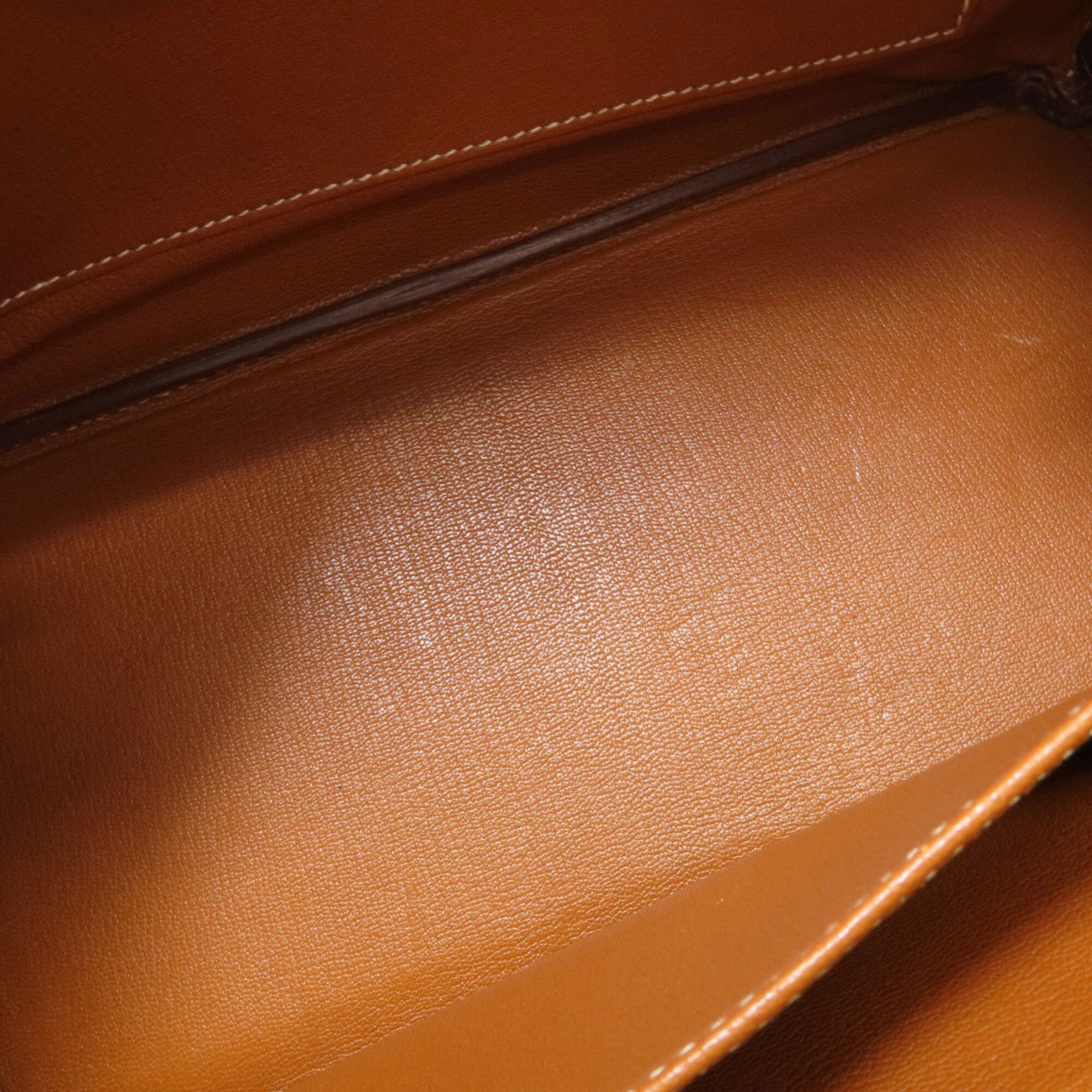 Hermes Gold Epsom Leather Handbag (Pre-Owned)