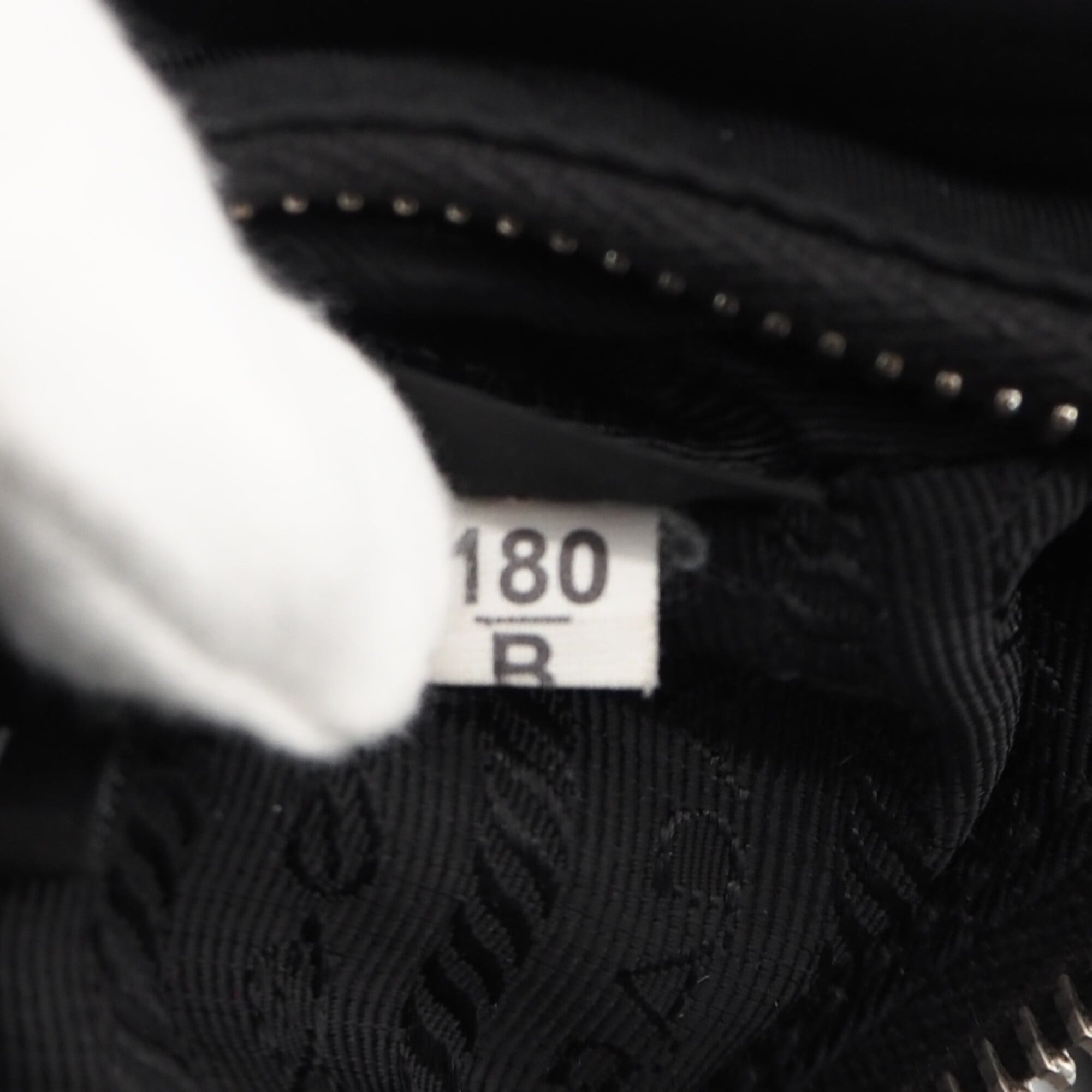 Prada Black Nylon Pouch Shoulder Bag (Pre-Owned)