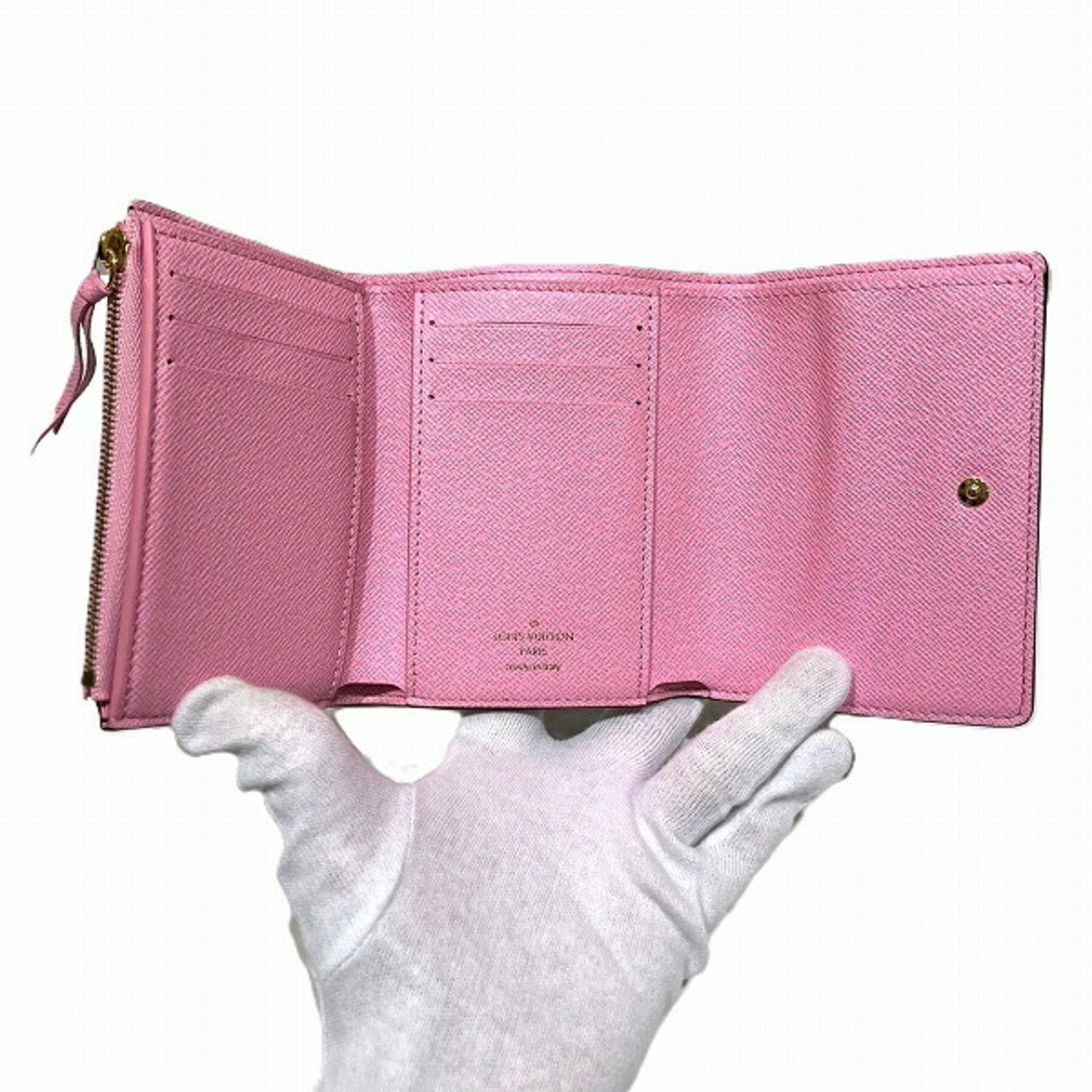 Louis Vuitton Monogram Brown Galle Monogram Pink Monogram Coin Purse/Coin Case