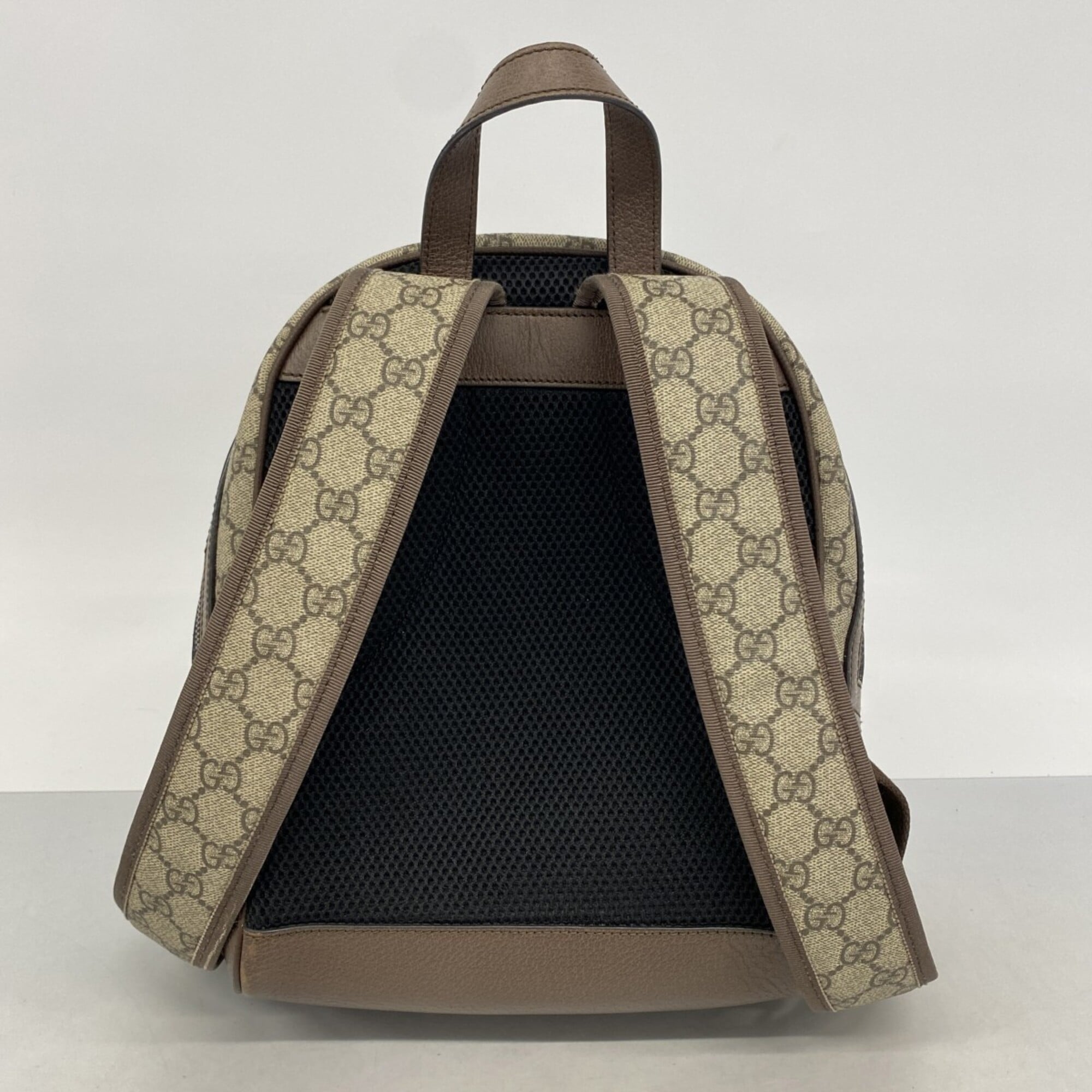 Gucci Brown Pvc Backpack (Pre-Owned)