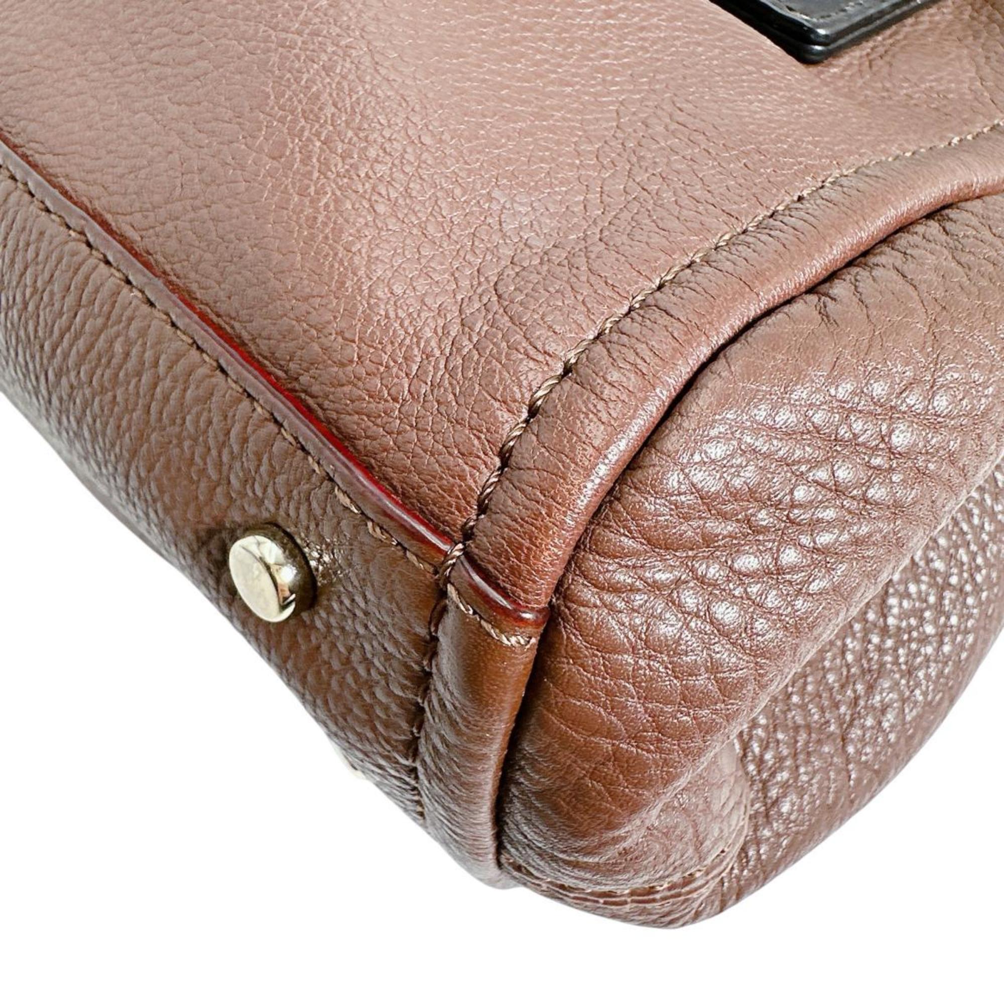 Kate Spade Brown Leather Handbag (Pre-Owned)