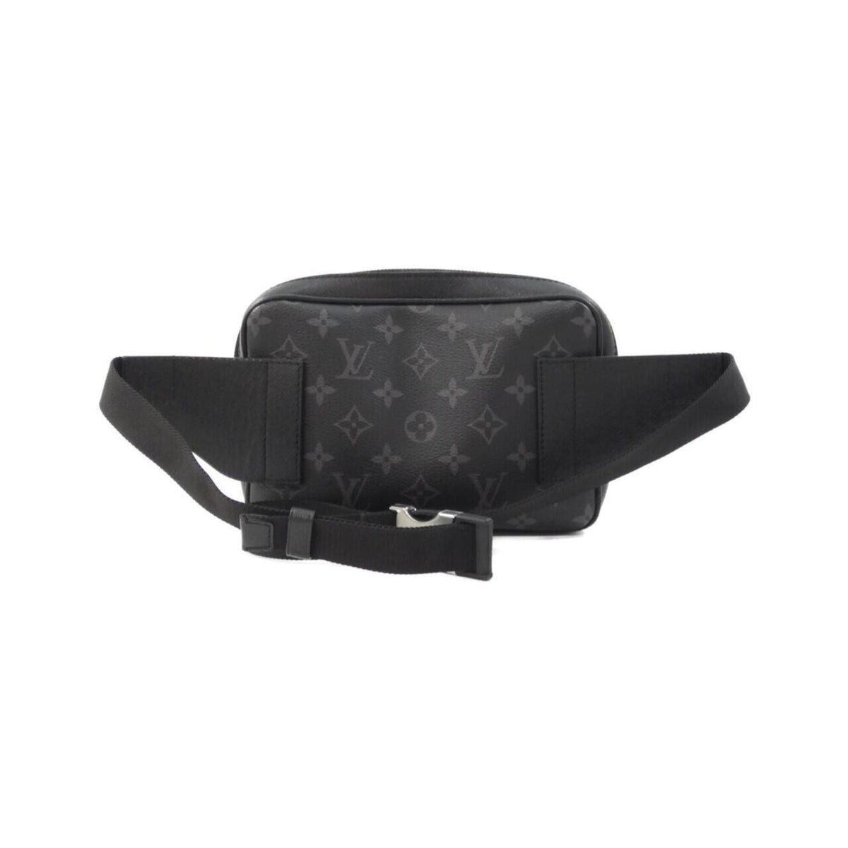 Louis Vuitton Black Coated Canvas Shoulder Bag (Pre-Owned)