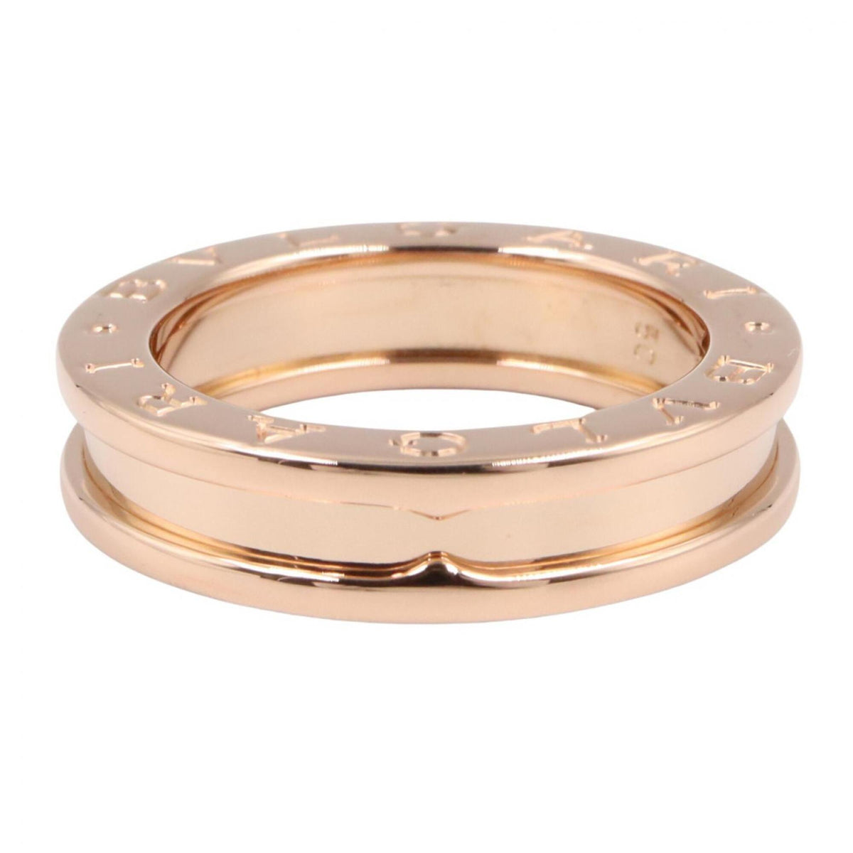 Bvlgari Pink Gold Pink Gold (18K) Band Ring (Pre-Owned)
