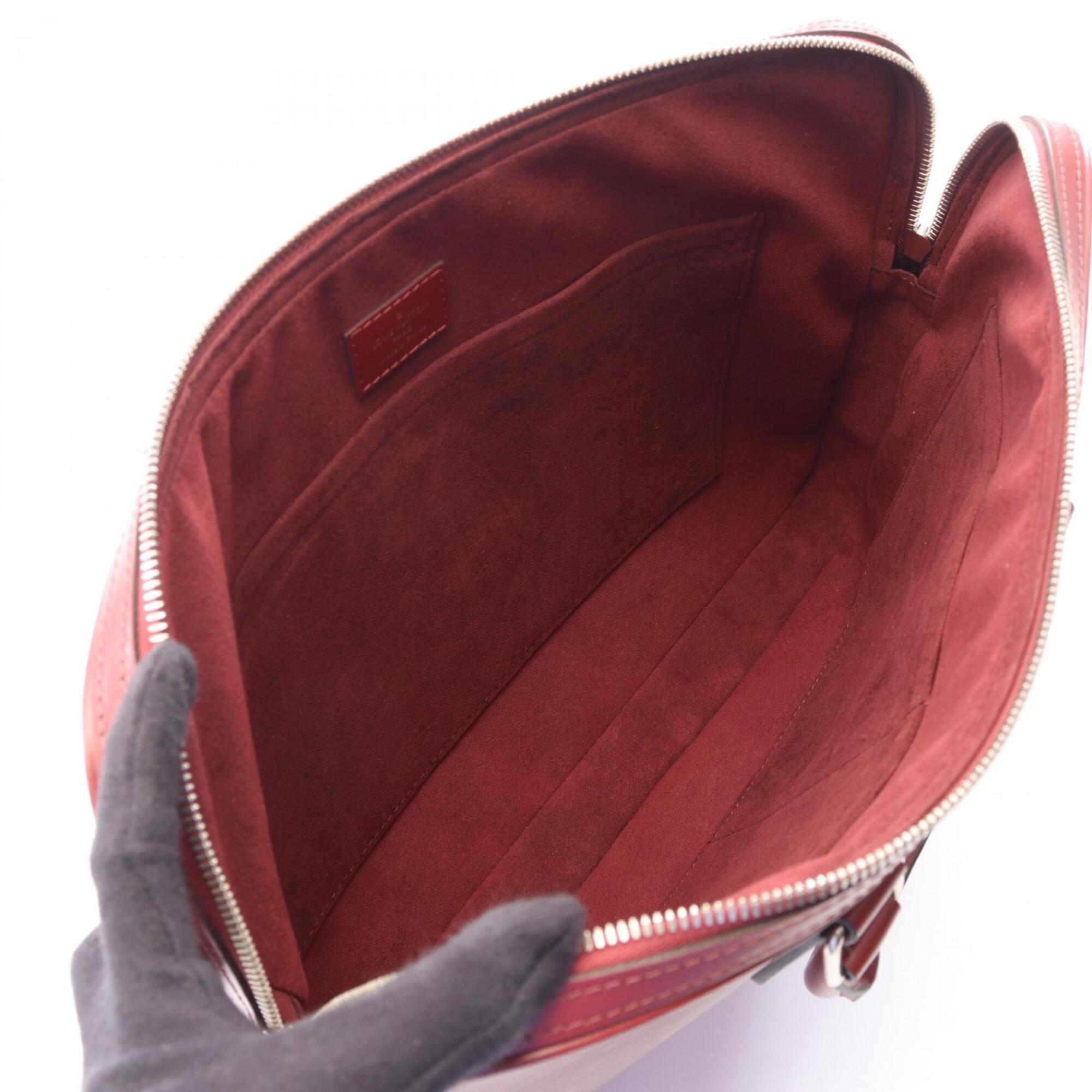 Louis Vuitton Bordeaux Epi Leather Briefcase Handbag (Pre-Owned)