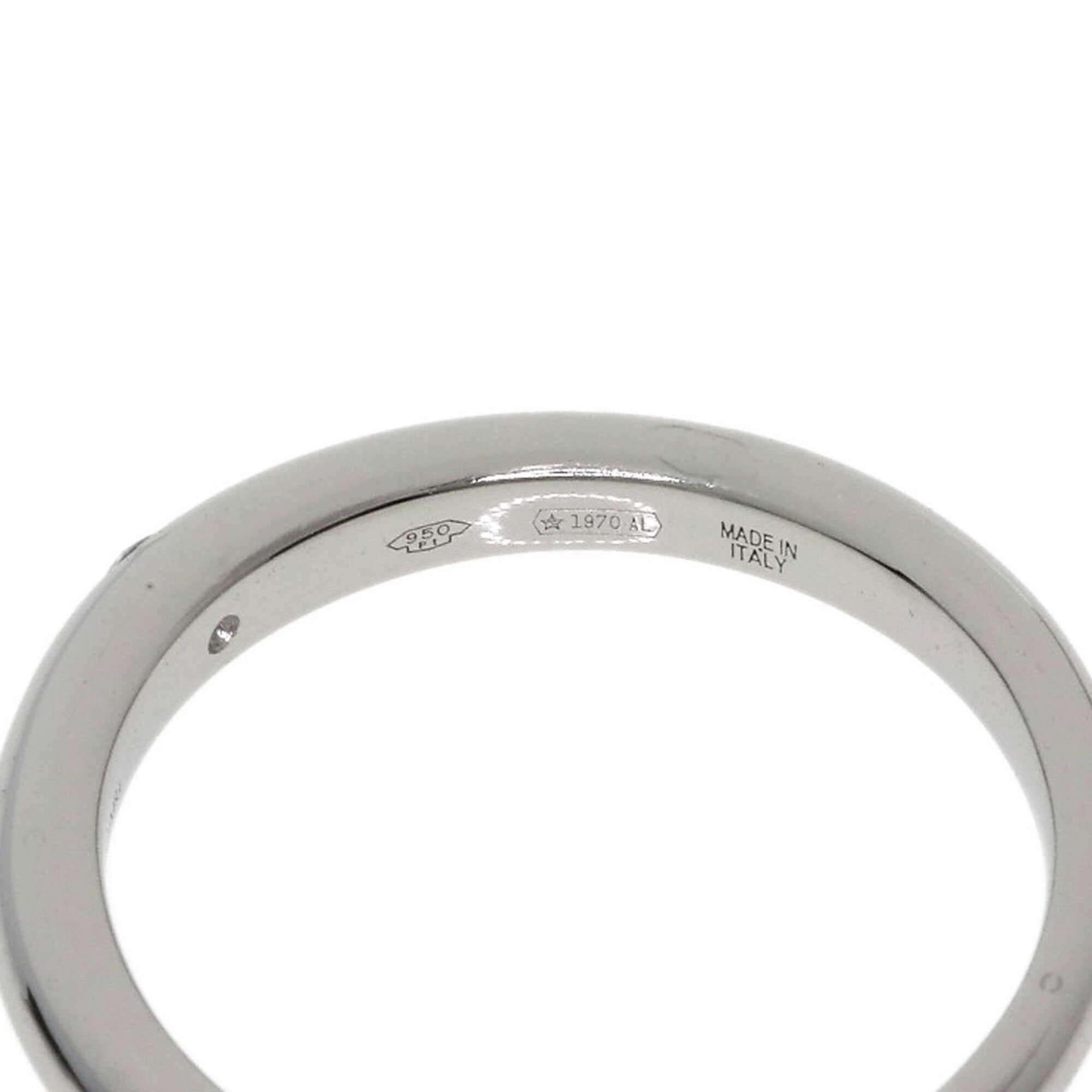 Bvlgari Platinum 950 Band Ring (Pre-Owned)