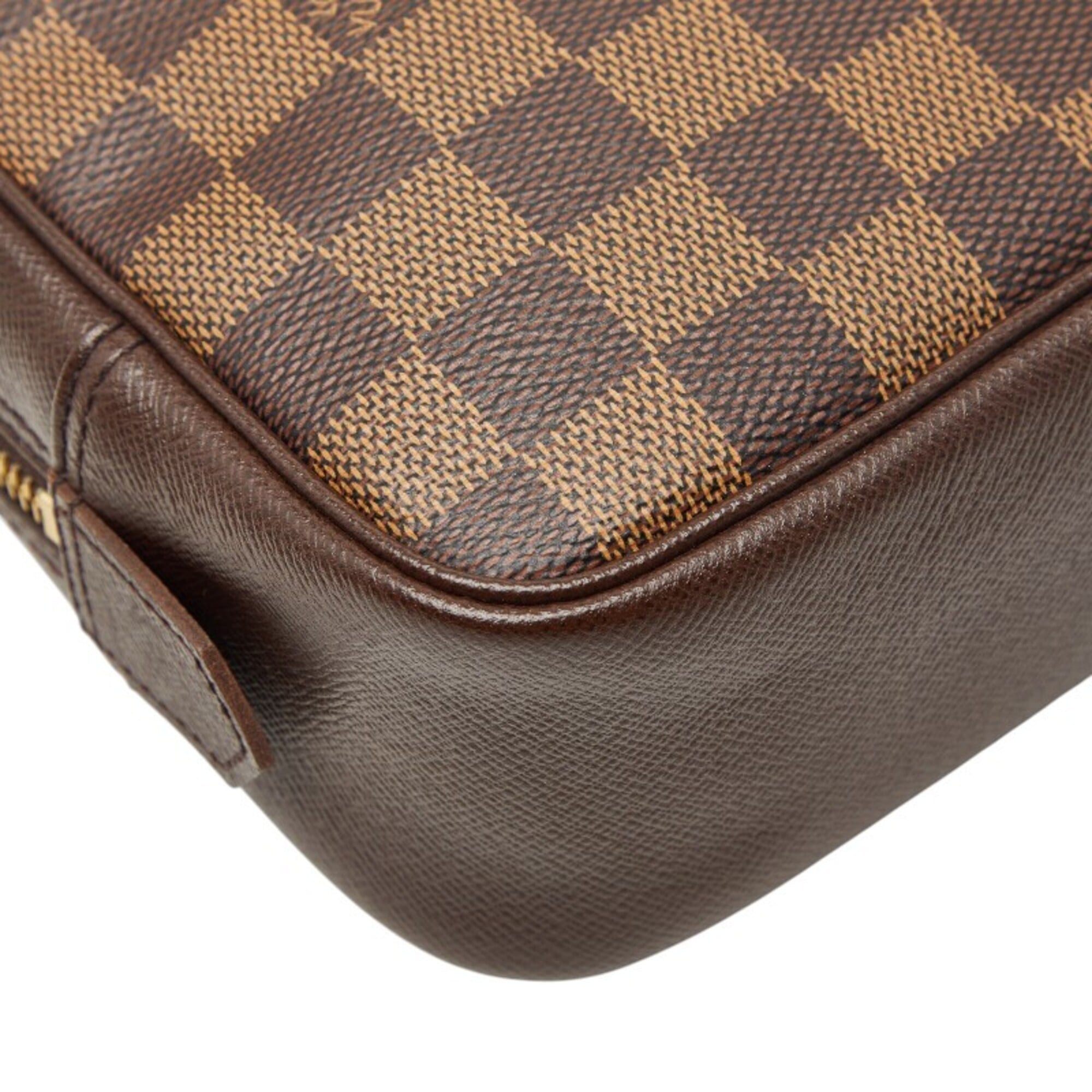 Louis Vuitton Brown Pvc Pouch (Pre-Owned)