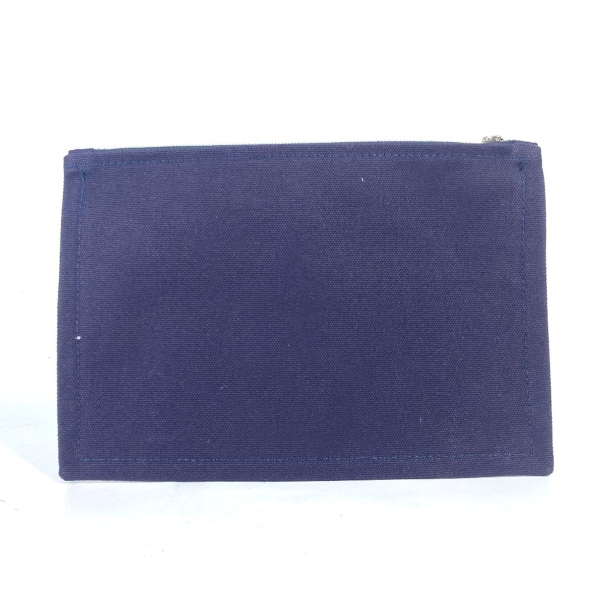 Hermes Navy Cotton Pouch (Pre-Owned)