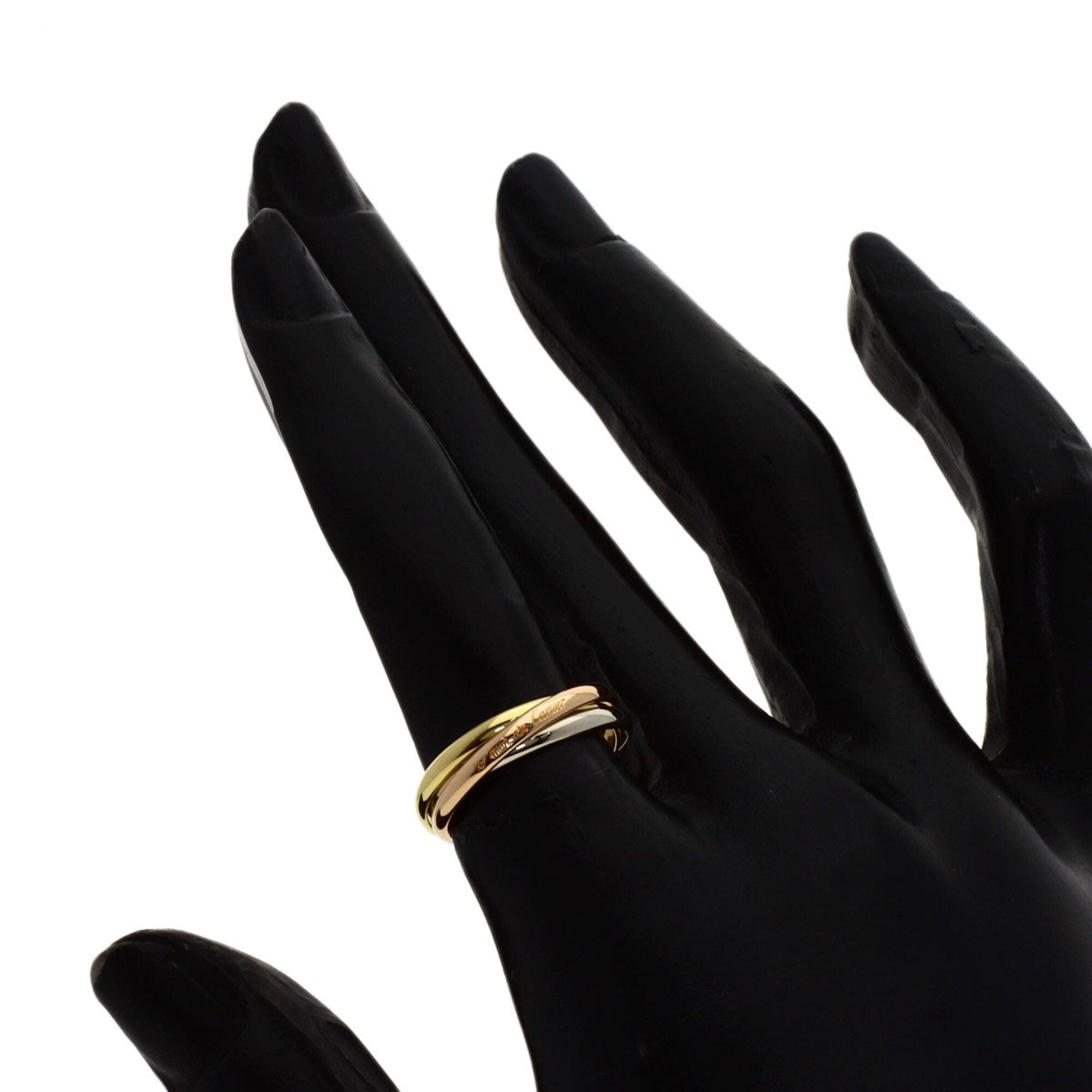 Cartier Yellow Gold (18K) Pink Gold (18K) White Gold (18K) Band Ring (Pre-Owned)