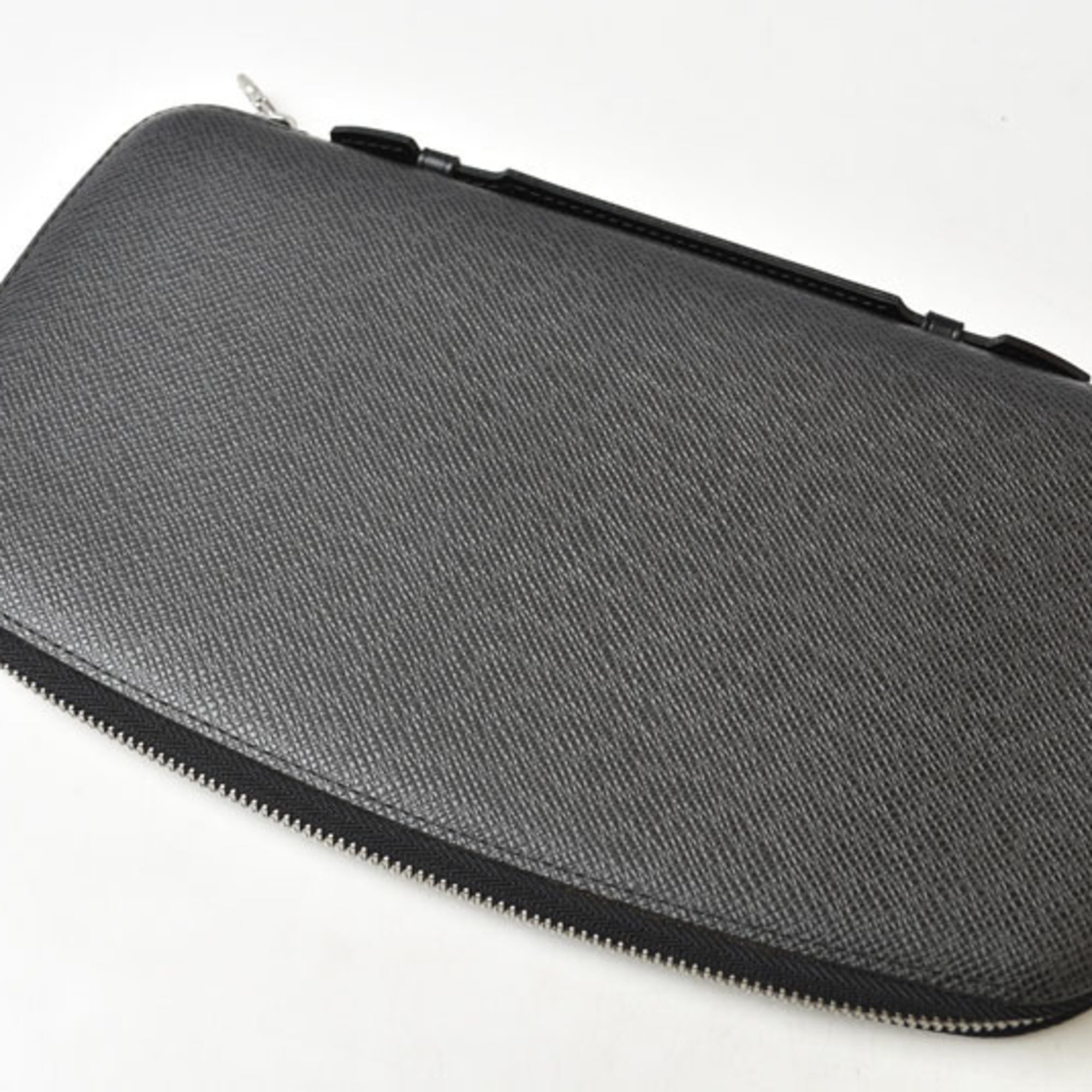 Louis Vuitton Taiga Ardoise Taiga Leather Long Wallet (Bi-Fold) (Pre-Owned)