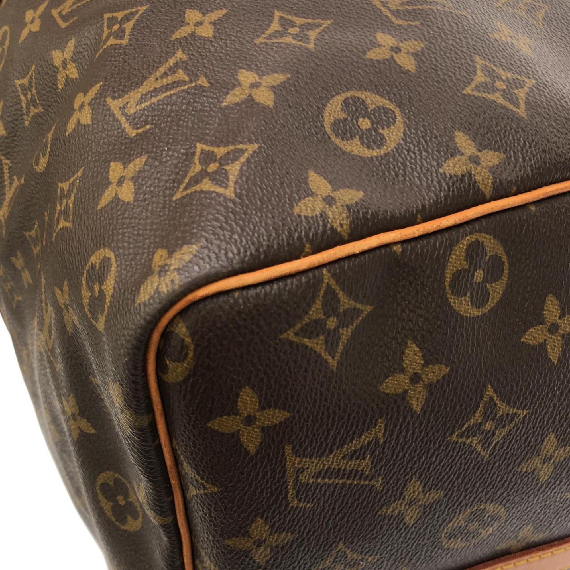 Louis Vuitton Brown Coated Canvas Boston Bag (Pre-Owned)