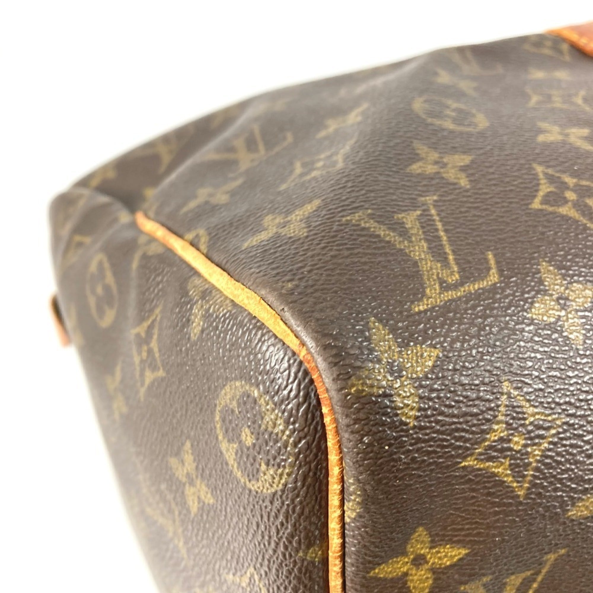 Louis Vuitton Monogram Brown Monogram Boston Bag Handbag (Pre-Owned)