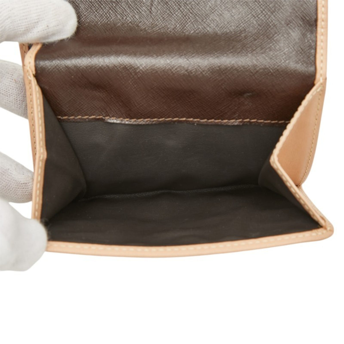 Celine Brown Pvc Leather Wallet (Bi-Fold) (Pre-Owned)