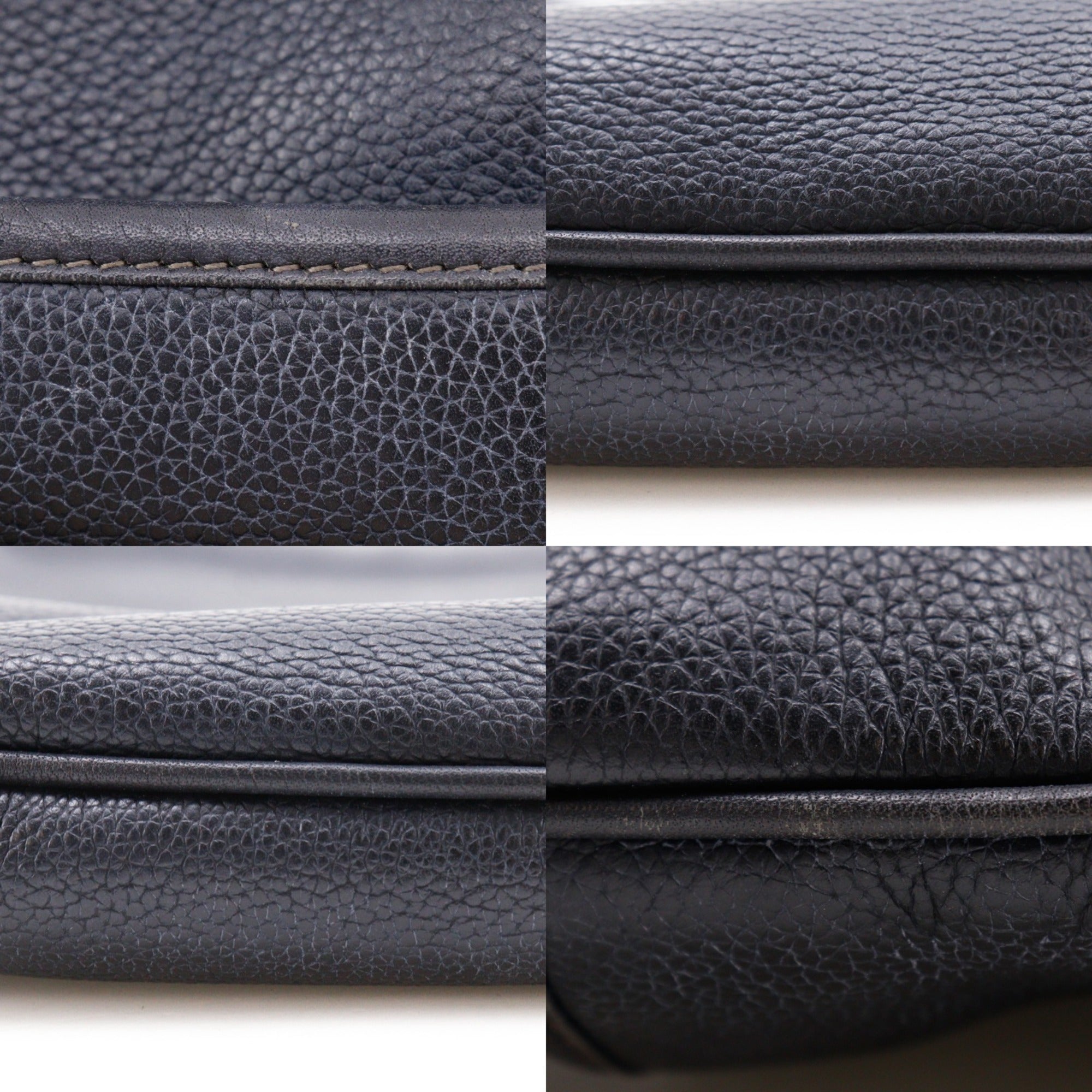 Loewe Black Leather Shoulder Bag (Pre-Owned)