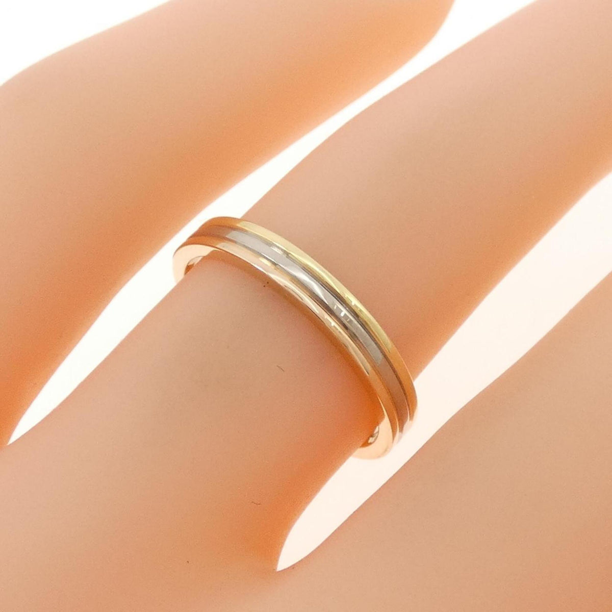 Cartier Yellow Gold (18K) Pink Gold (18K) White Gold (18K) Band Ring (Pre-Owned)