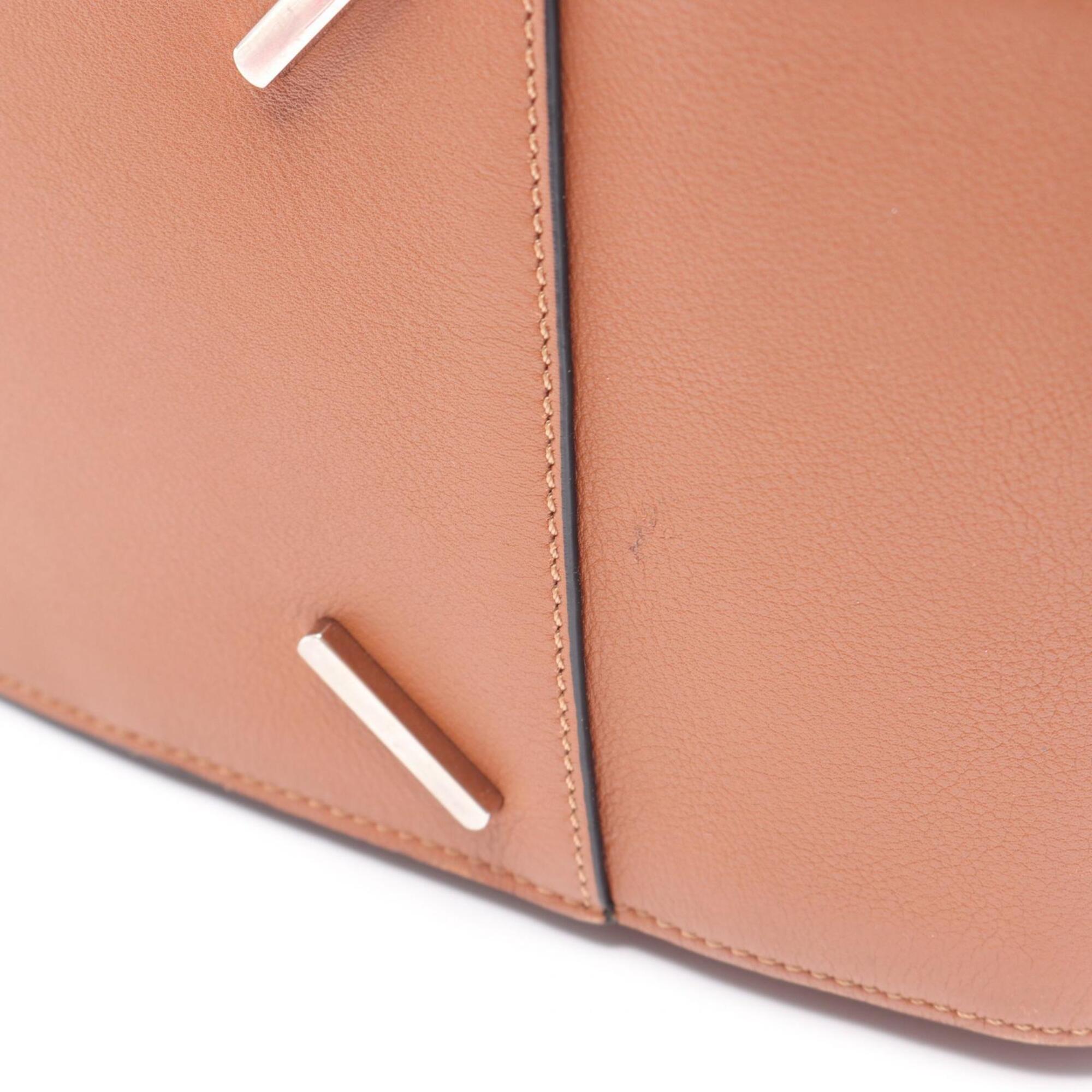 Loewe Hammock Brown Leather Handbag (Pre-Owned)