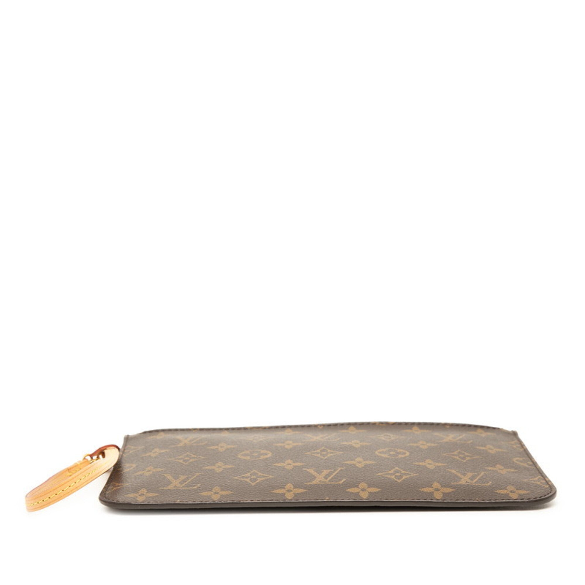 Louis Vuitton Brown Monogram Monogram Pvc Leather Handbag Pouch (Pre-Owned)