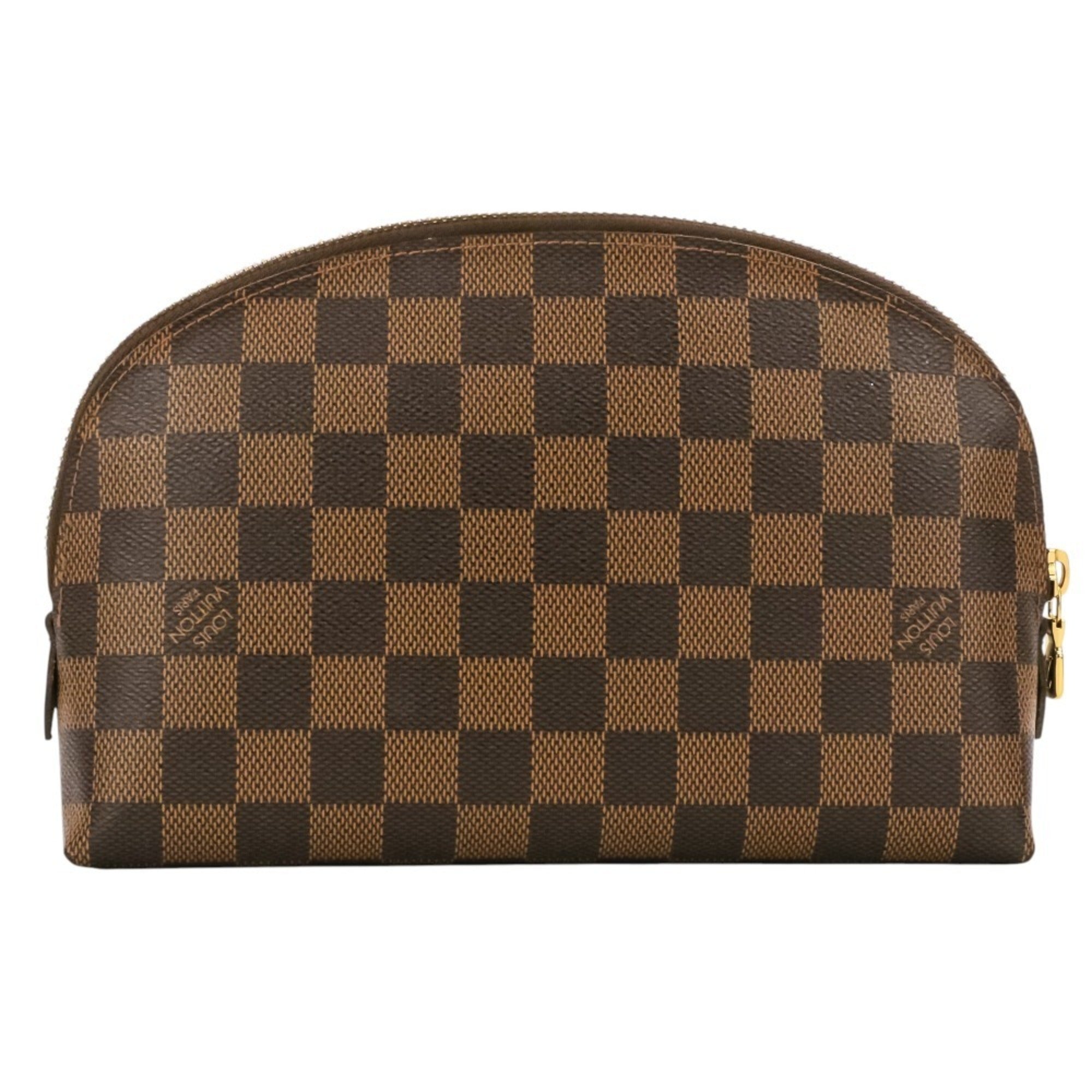 Louis Vuitton Brown Damier Canvas Handbag Pochette Pouch (Pre-Owned)