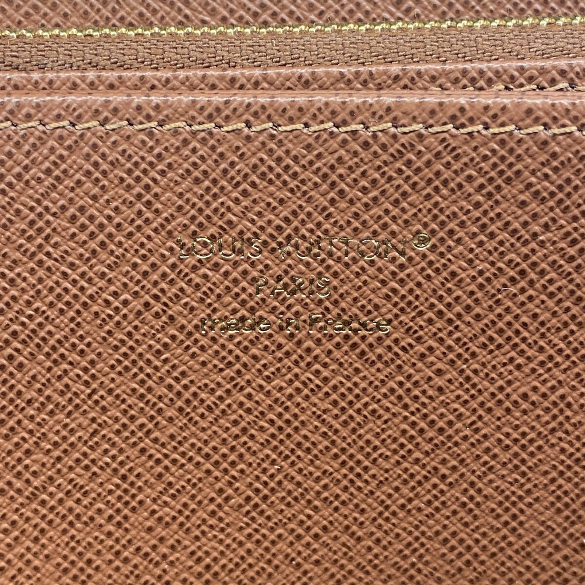 Louis Vuitton Brown Long Wallet (Bi-Fold) (Pre-Owned)