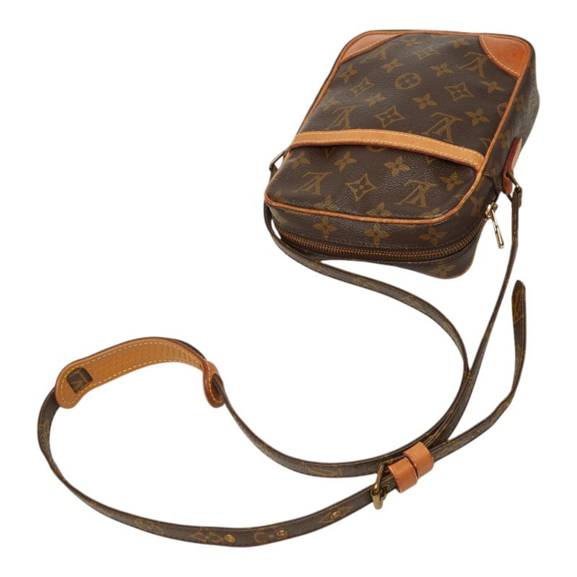 Louis Vuitton Monogram Brown Pvc Leather Shoulder Bag (Pre-Owned)