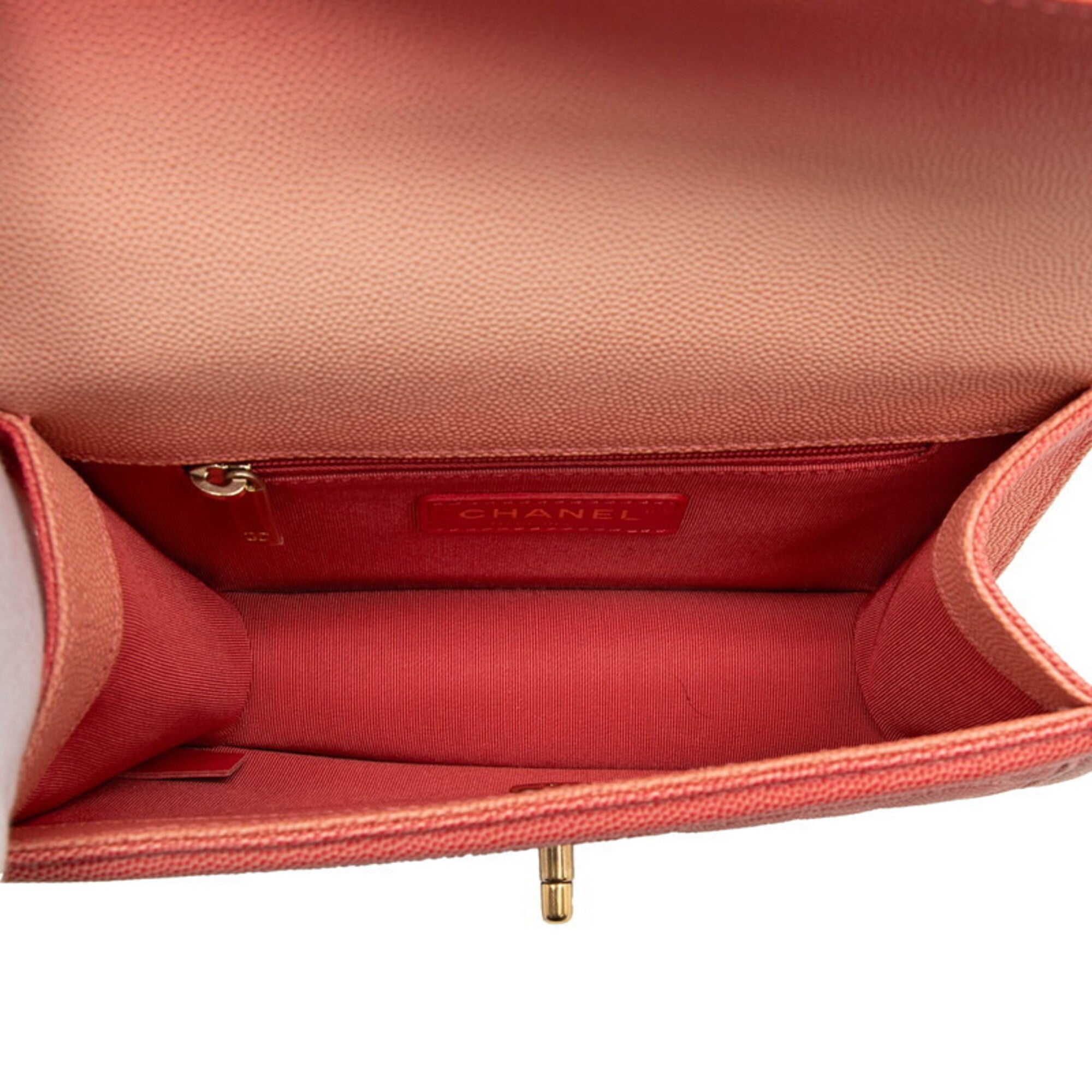 Chanel Matelasse Pink Grained Calfskin Fanny Pack (Pre-Owned)