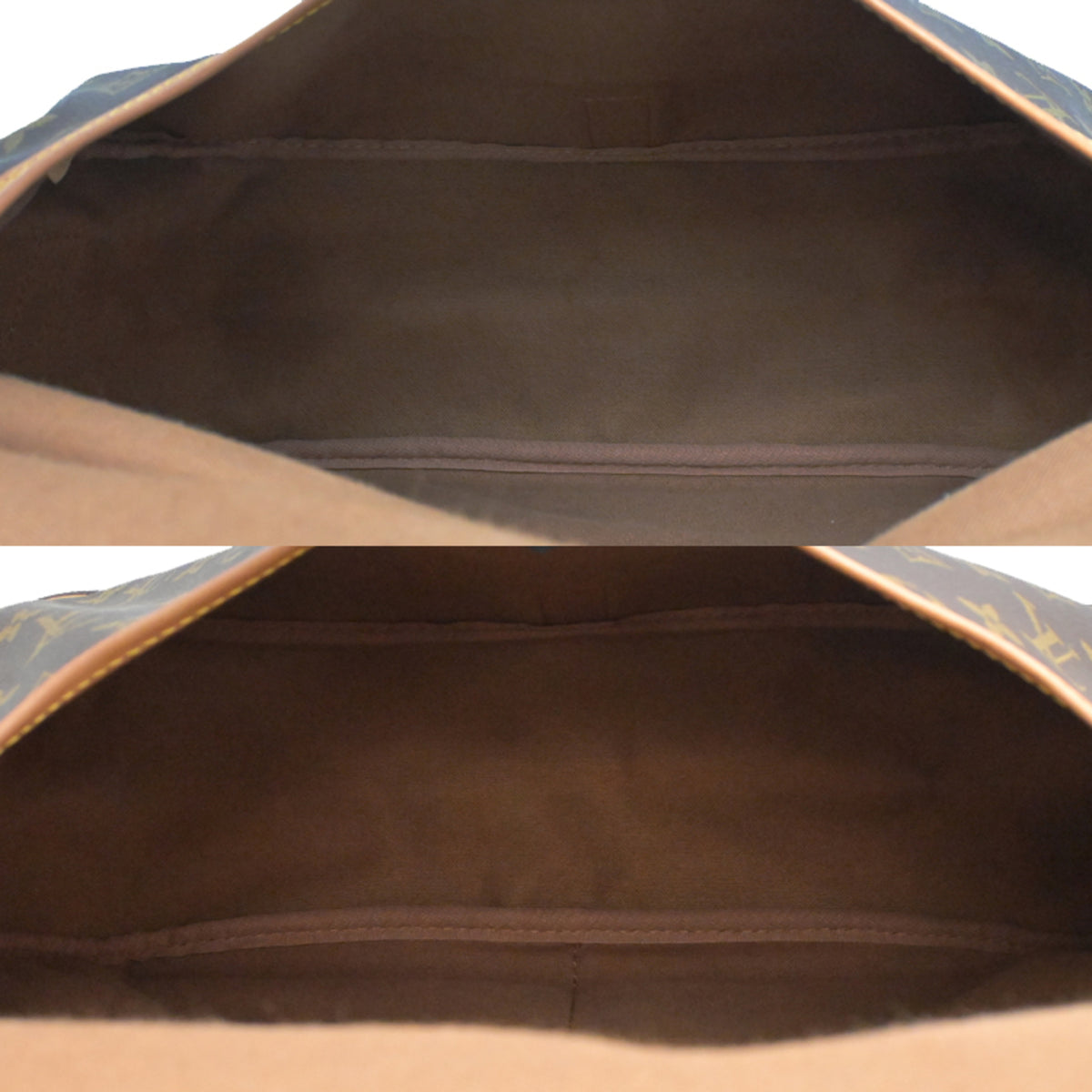 Louis Vuitton Brown Monogram Shoulder Bag (Pre-Owned)