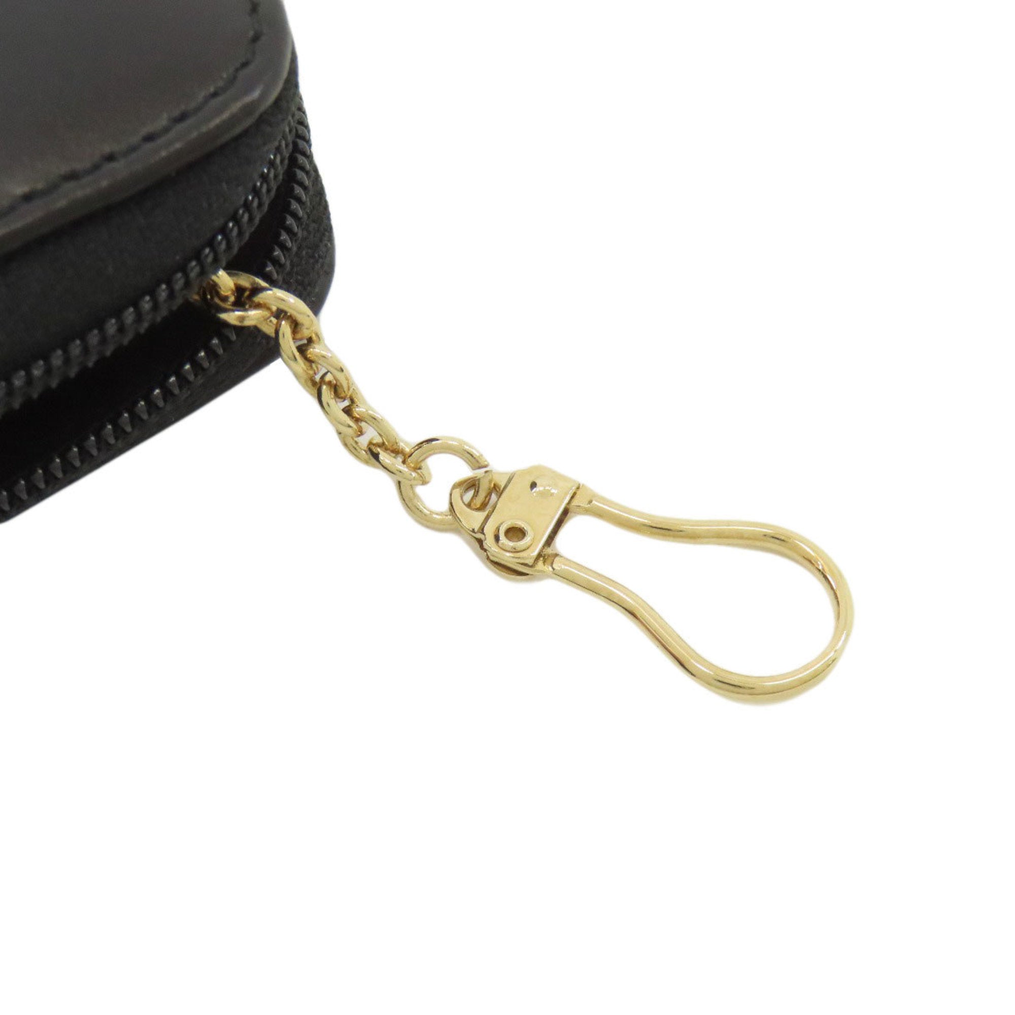 Gucci Black Leather Coin Purse/Coin Case (Pre-Owned)