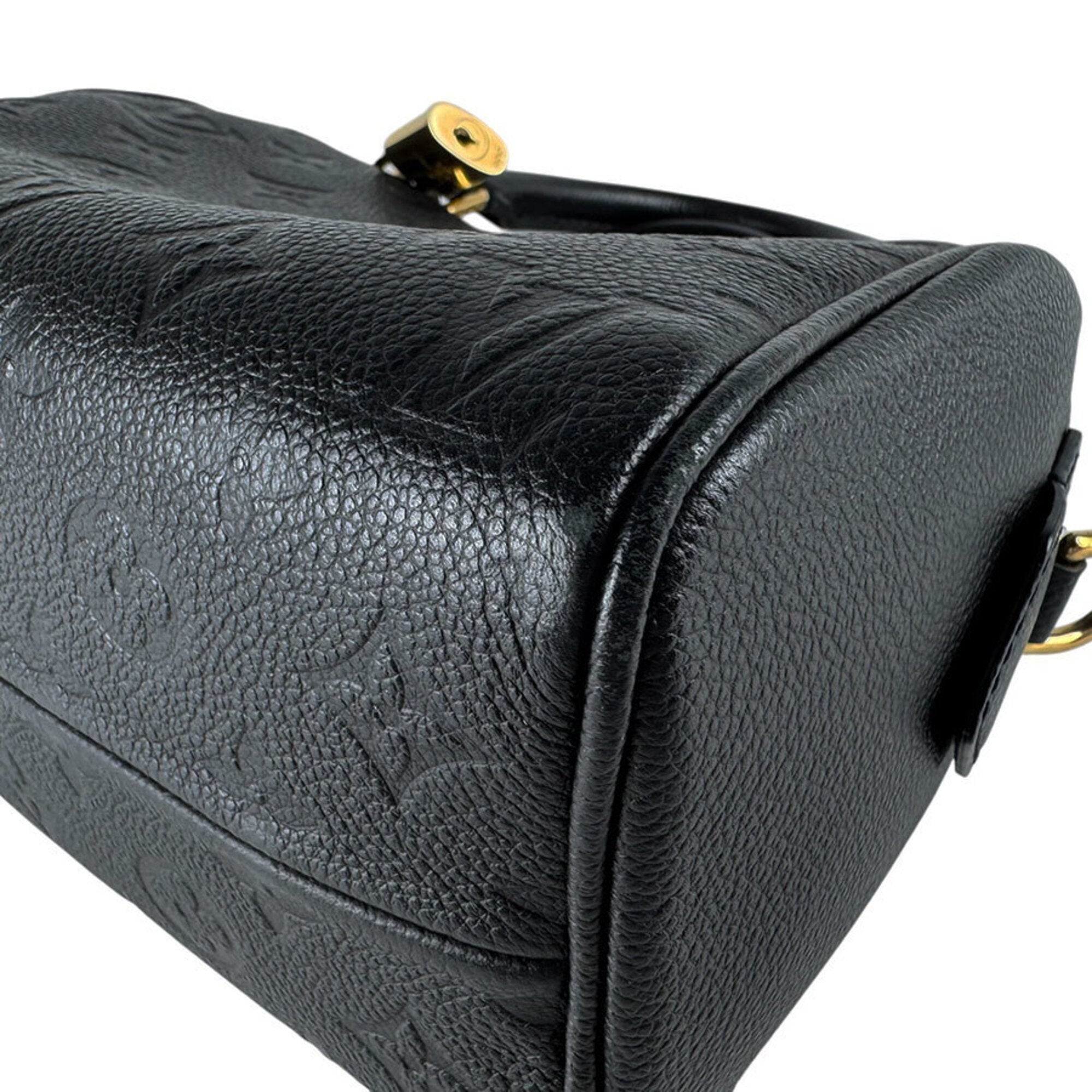 Louis Vuitton Noir Monogram Empreinte Handbag Shoulder Bag (Pre-Owned)