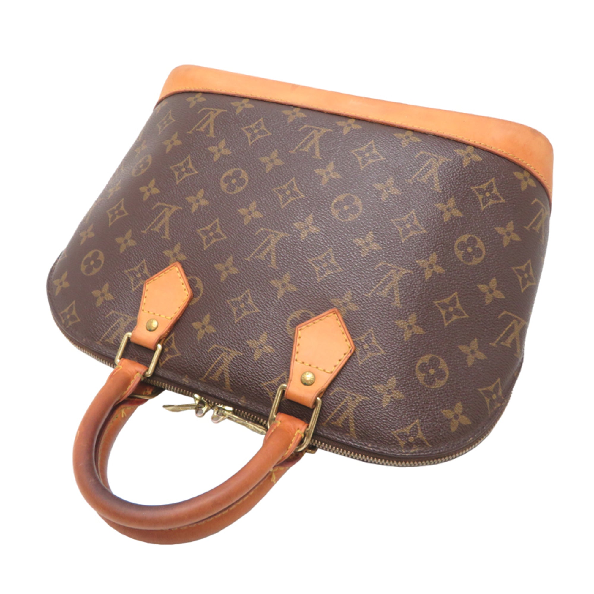 Louis Vuitton Brown Monogram Handbag (Pre-Owned)