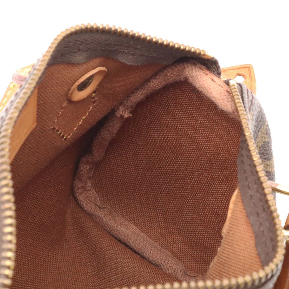 Louis Vuitton Brown Monogram Monogram Mini Handbag Pouch (Pre-Owned)