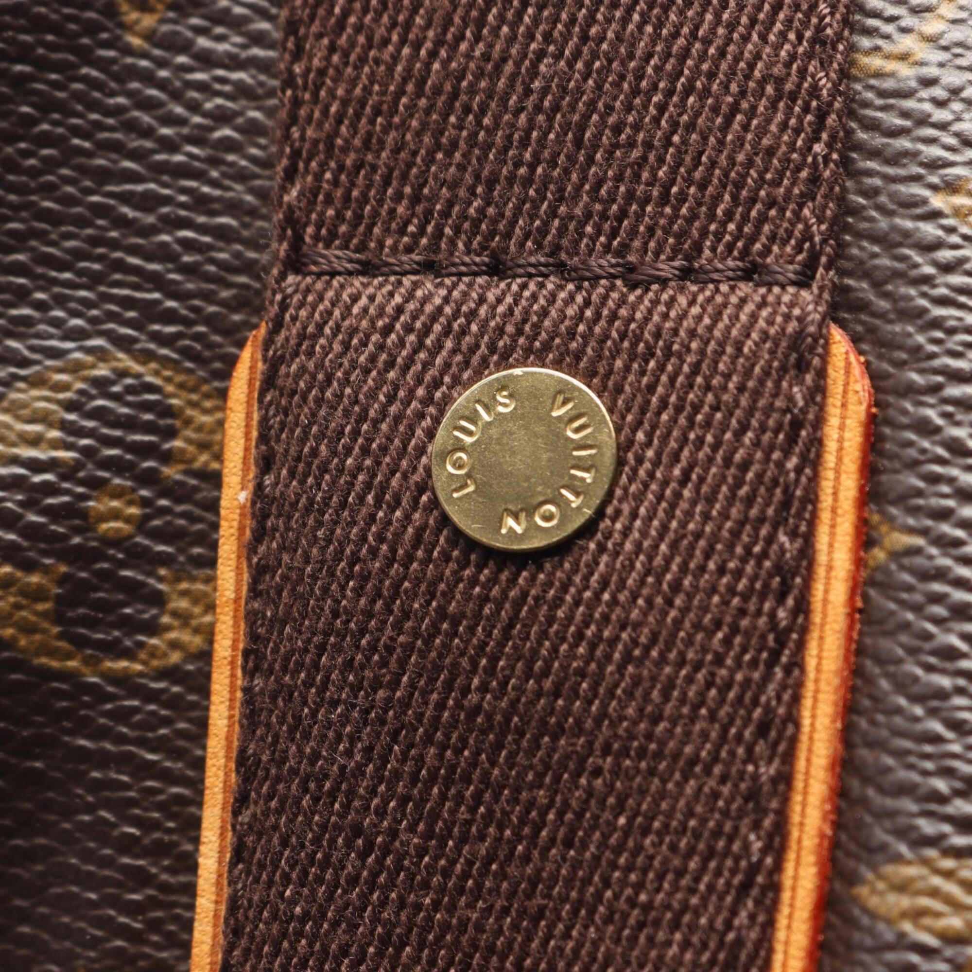 Louis Vuitton Brown Monogram Monogram Leather Handbag Tote Bag (Pre-Owned)