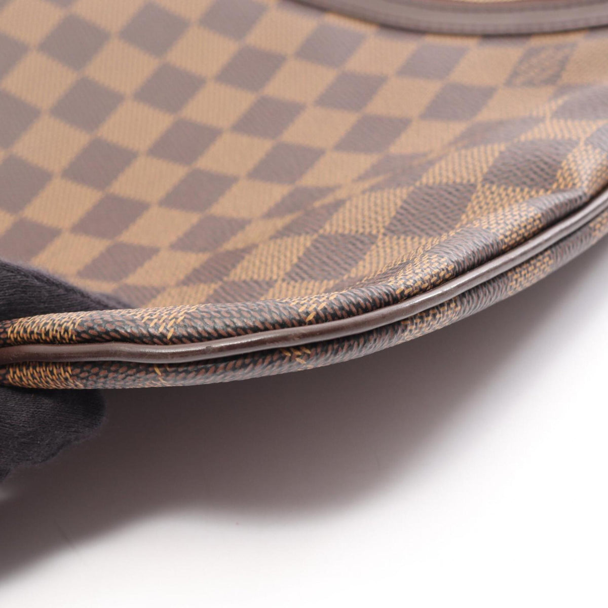 Louis Vuitton Brown Ebene Coated Canvas Leather Handbag Pochette Shoulder Bag (Pre-Owned)