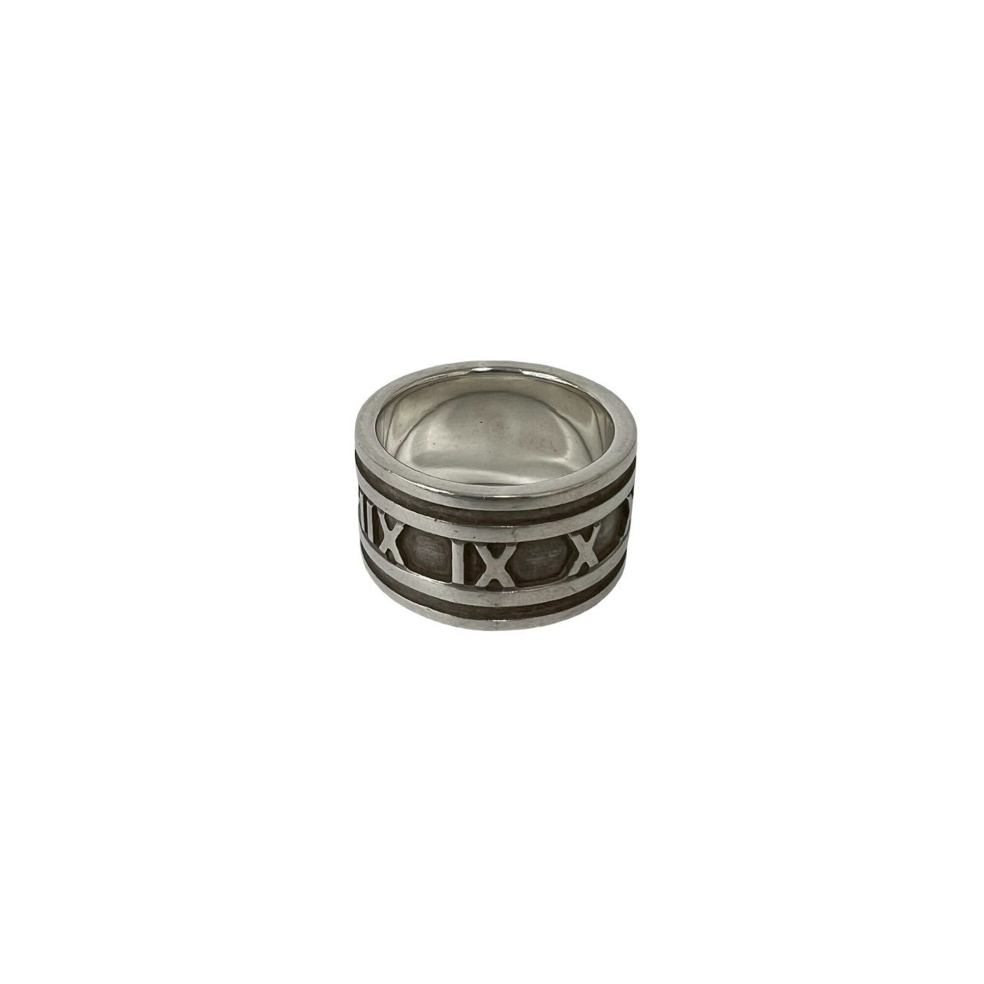 Tiffany Silver Silver 925 Band Ring (Pre-Owned)