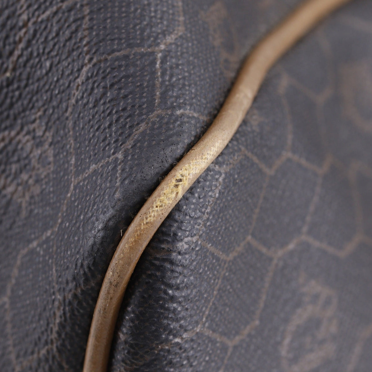 Christian Dior Brown Pvc Boston Bag (Pre-Owned)