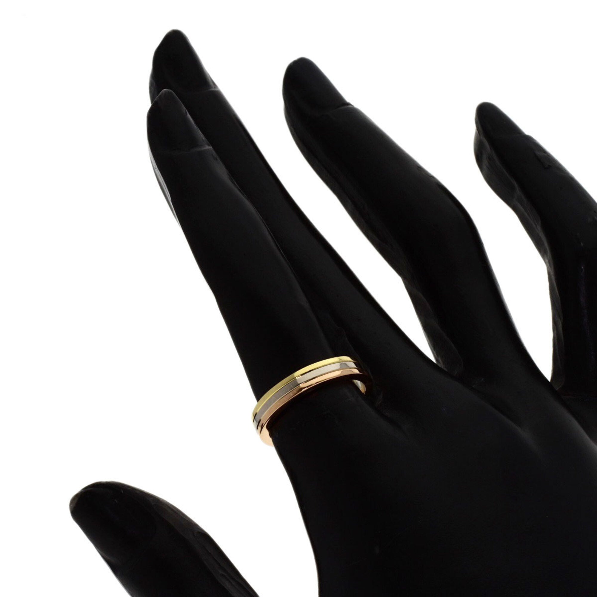 Cartier Yellow Gold (18K) Pink Gold (18K) White Gold (18K) Band Ring (Pre-Owned)