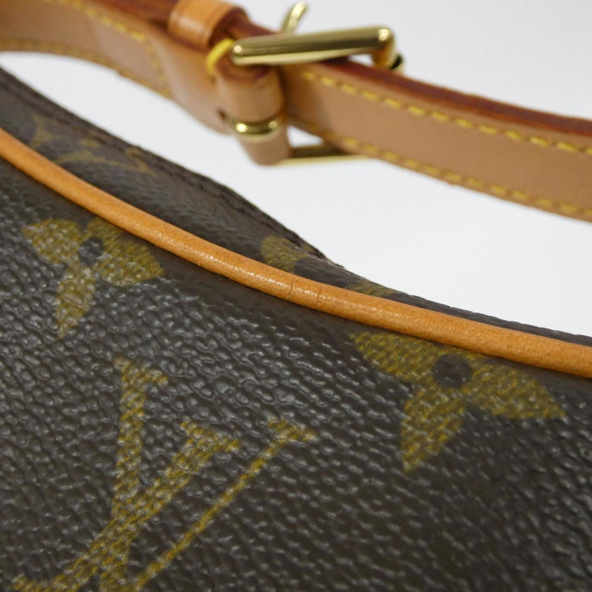 Louis Vuitton Brown Coated Canvas Pochette Shoulder Bag (Pre-Owned)