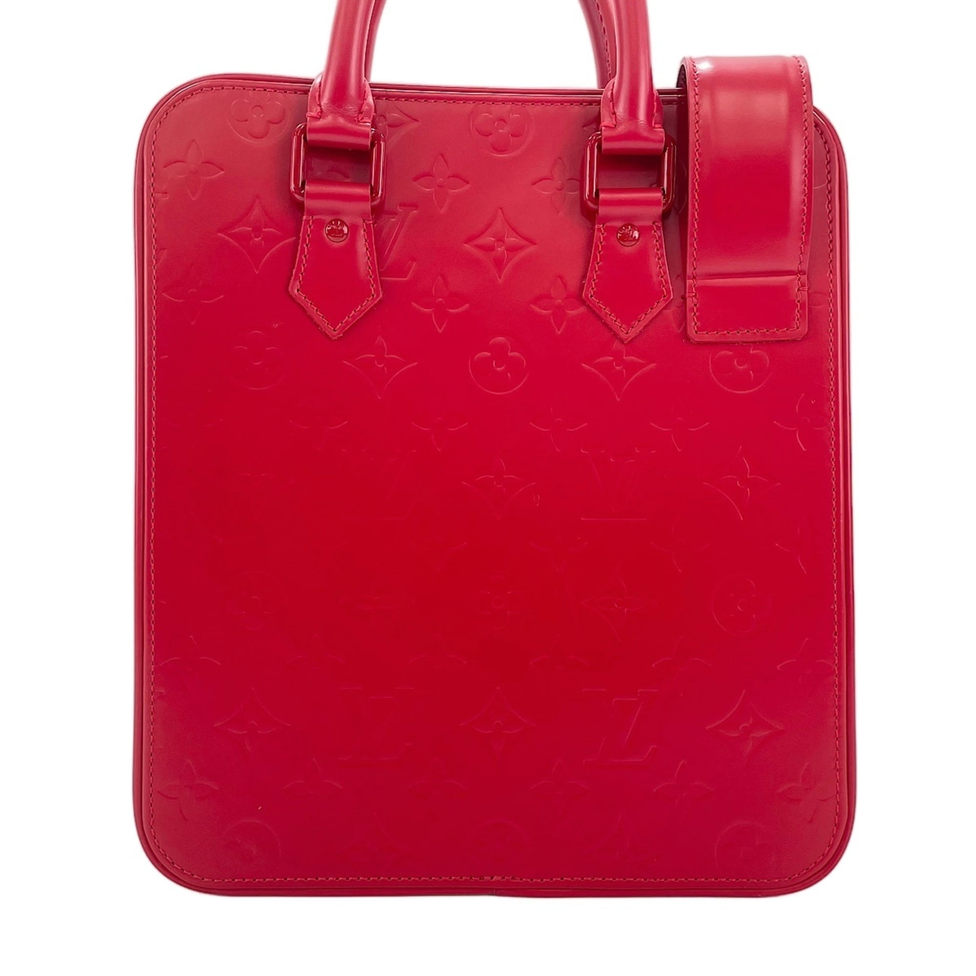 Louis Vuitton Red Color Handbag (Pre-Owned)