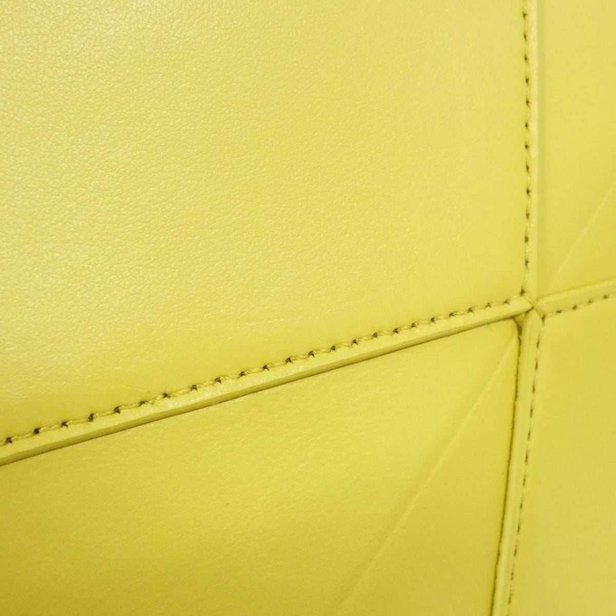 Loewe Yellow Leather Handbag Pouch (Pre-Owned)