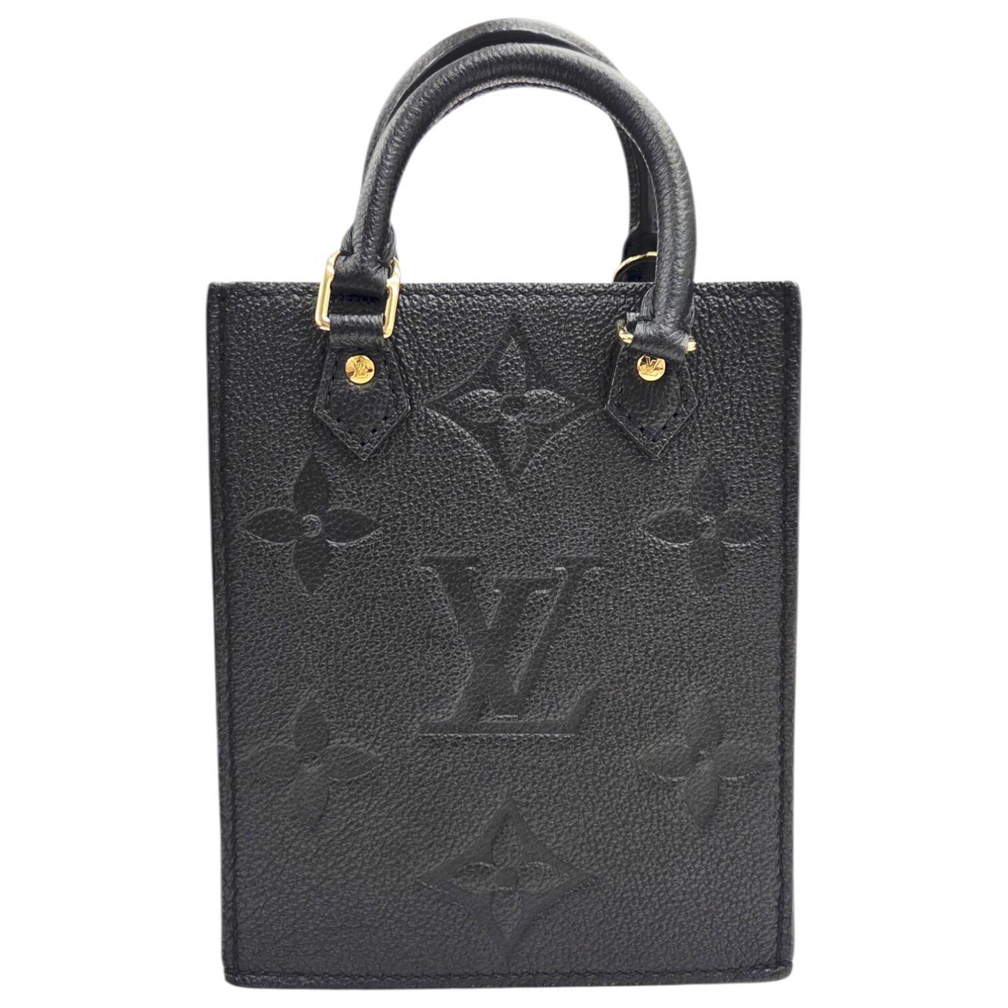Louis Vuitton Black Monogram Empreinte Shoulder Bag (Pre-Owned)